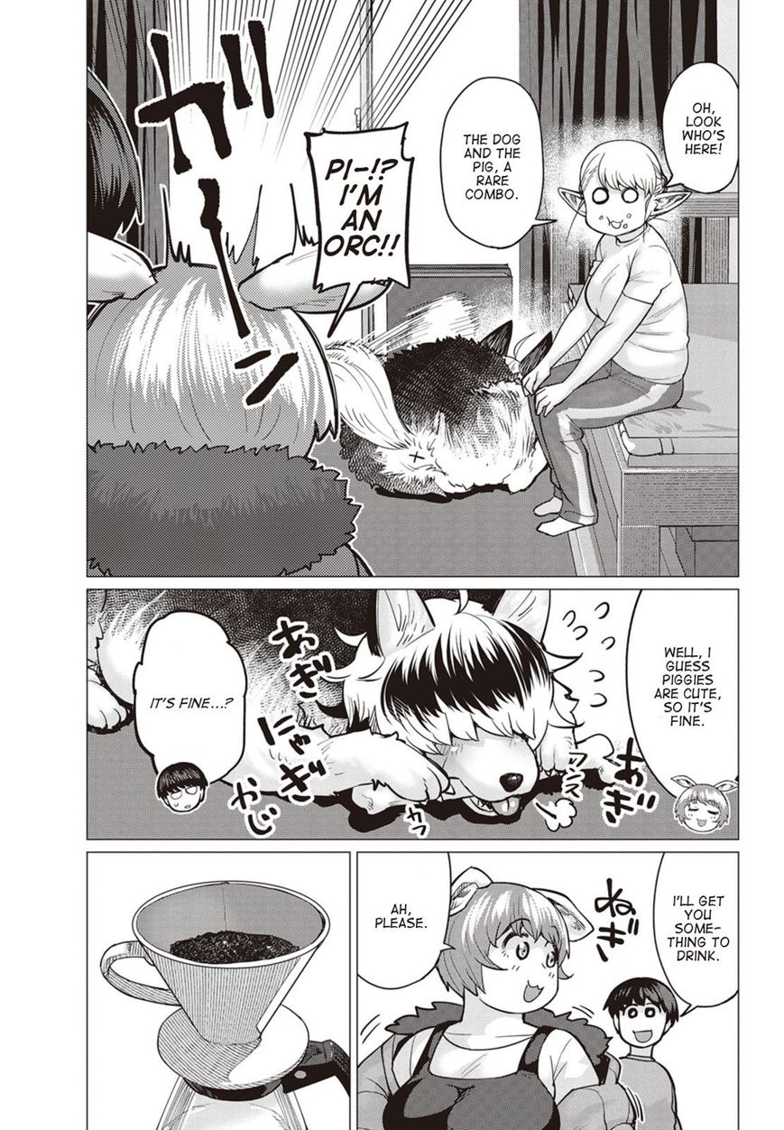 Elf-San Wa Yaserarenai. Chapter 14 #8