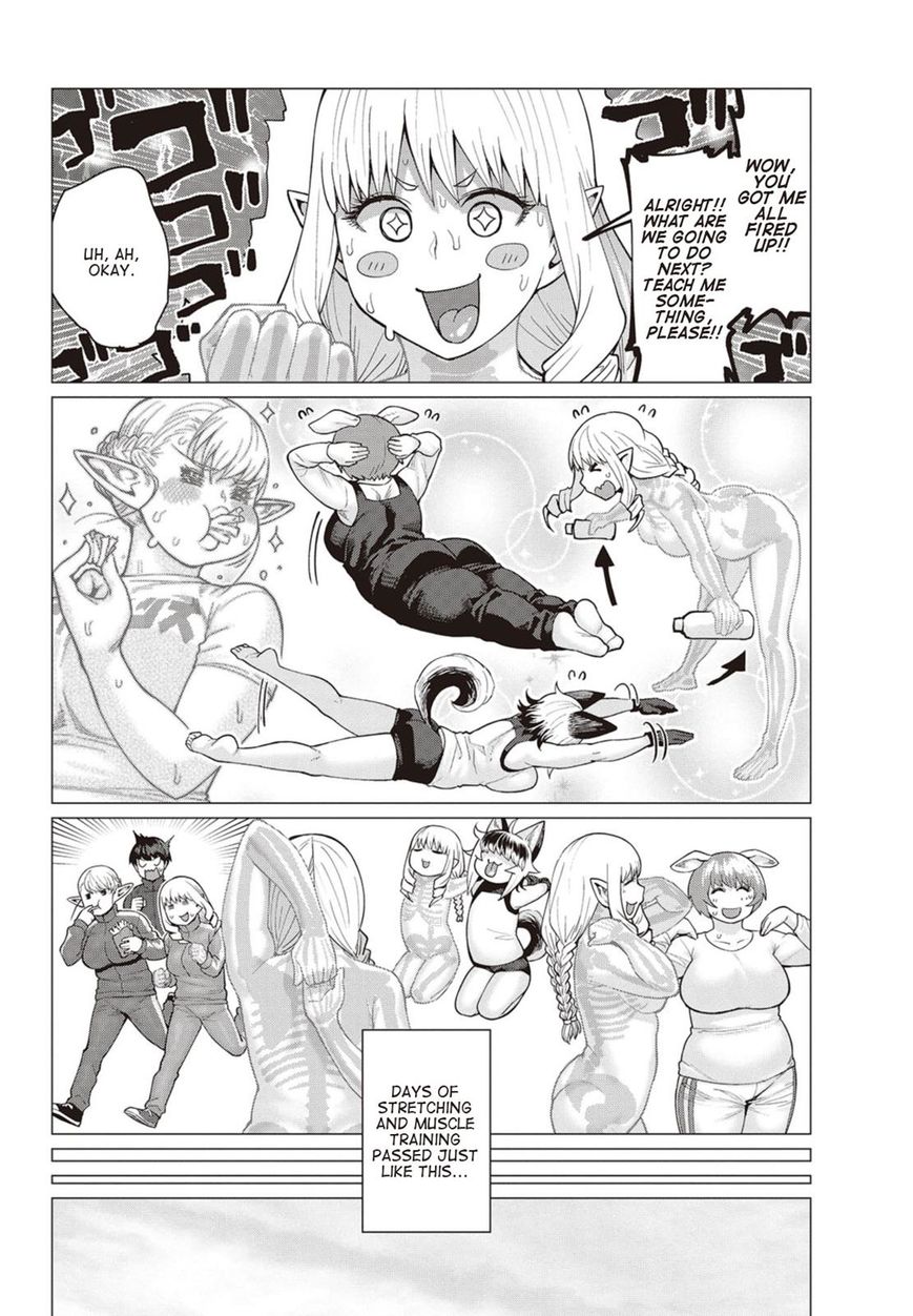 Elf-San Wa Yaserarenai. Chapter 14 #25