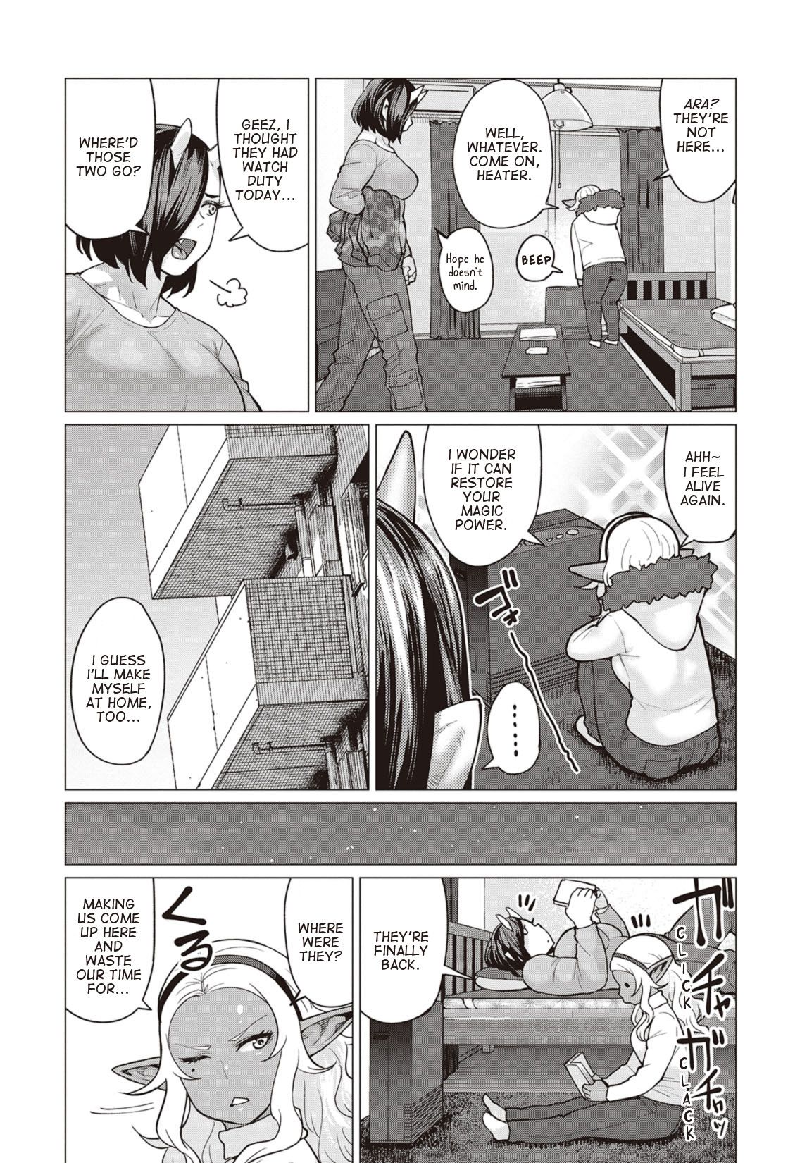 Elf-San Wa Yaserarenai. Chapter 13 #11