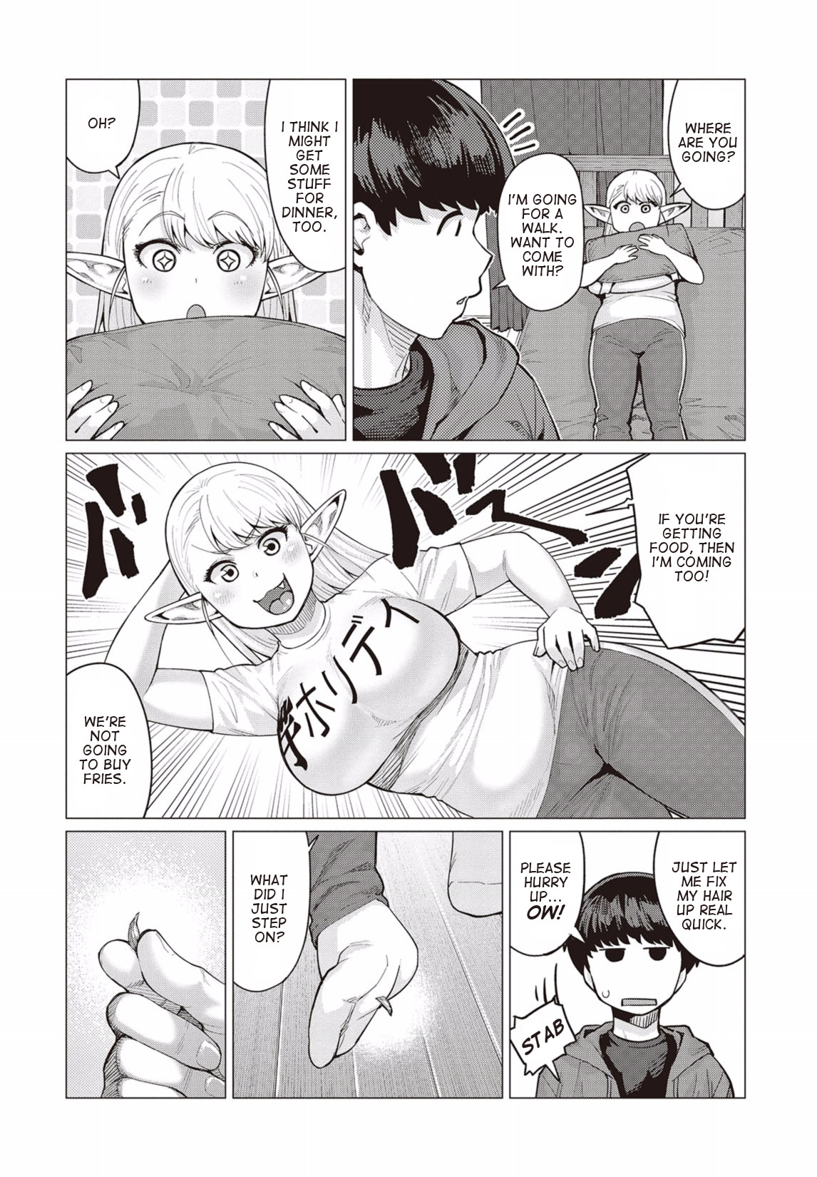 Elf-San Wa Yaserarenai. Chapter 11 #7