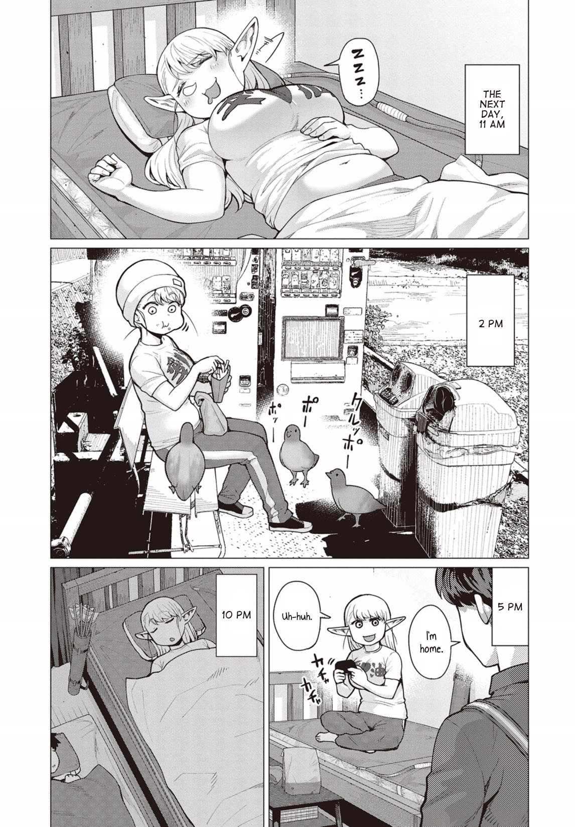 Elf-San Wa Yaserarenai. Chapter 11 #10