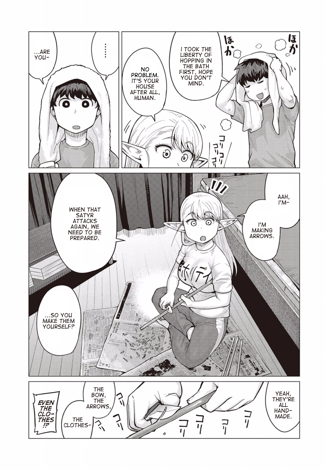 Elf-San Wa Yaserarenai. Chapter 11 #26