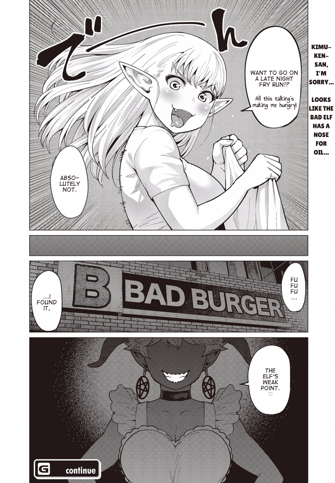 Elf-San Wa Yaserarenai. Chapter 11 #30