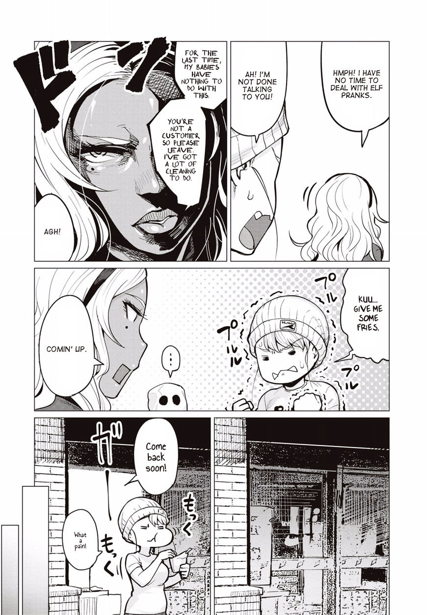 Elf-San Wa Yaserarenai. Chapter 8 #5