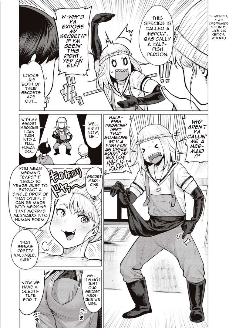 Elf-San Wa Yaserarenai. Chapter 3 #7