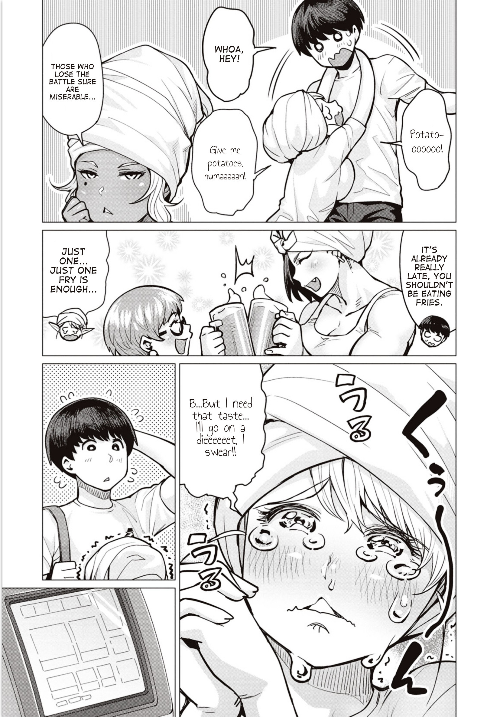 Elf-San Wa Yaserarenai. Chapter 5 #21