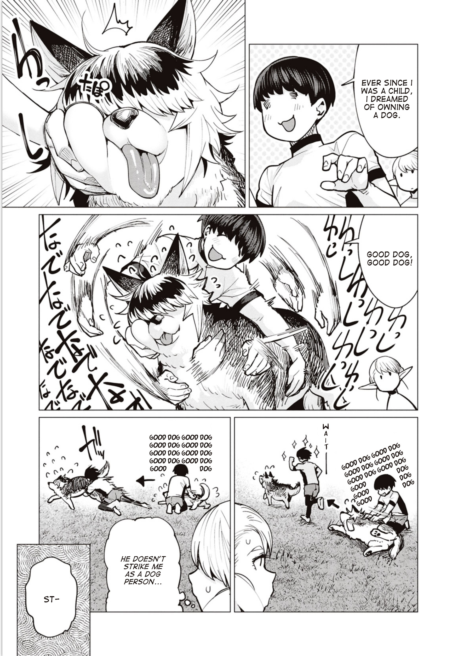 Elf-San Wa Yaserarenai. Chapter 6 #11