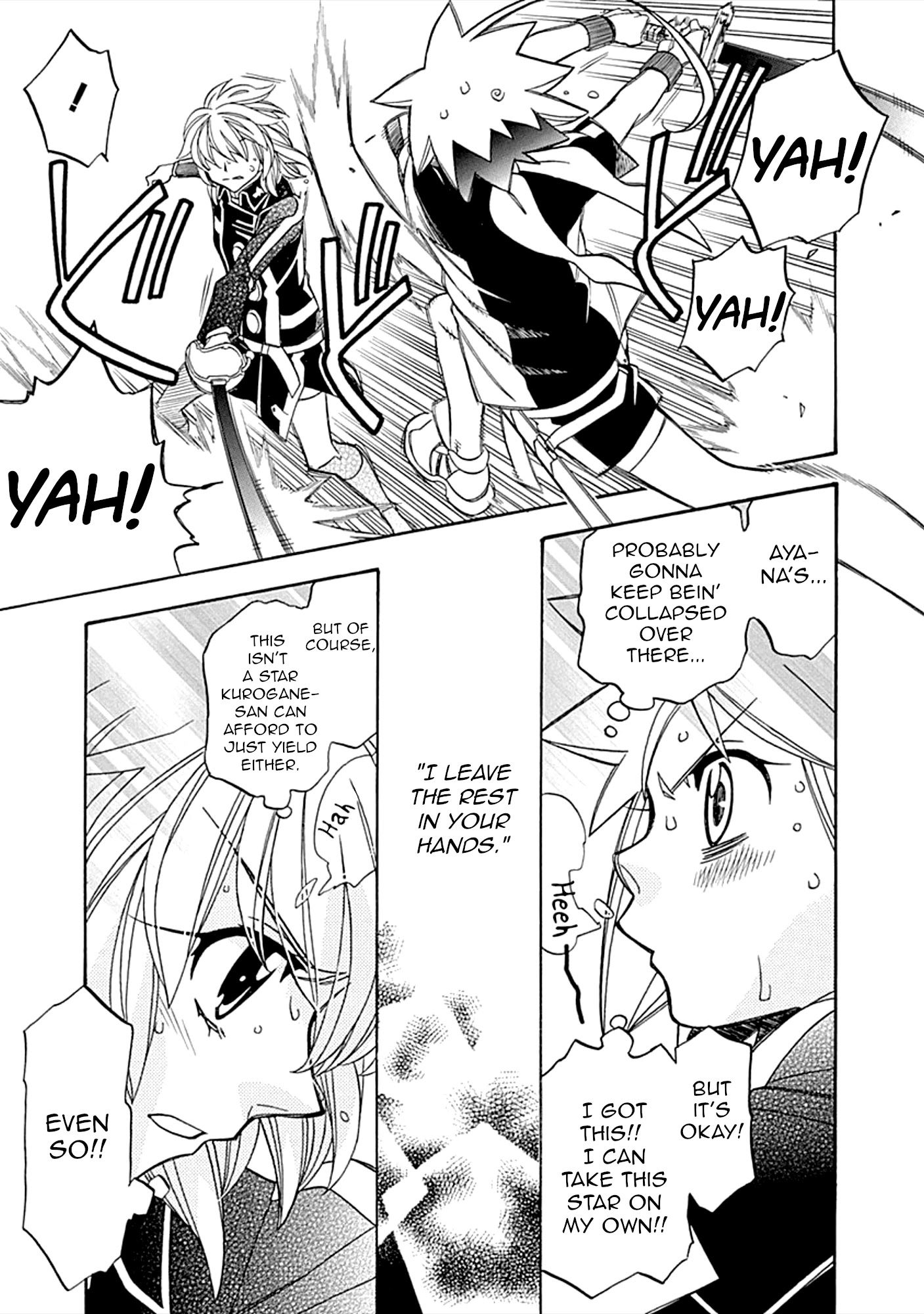 Hayate X Blade Chapter 105 #21