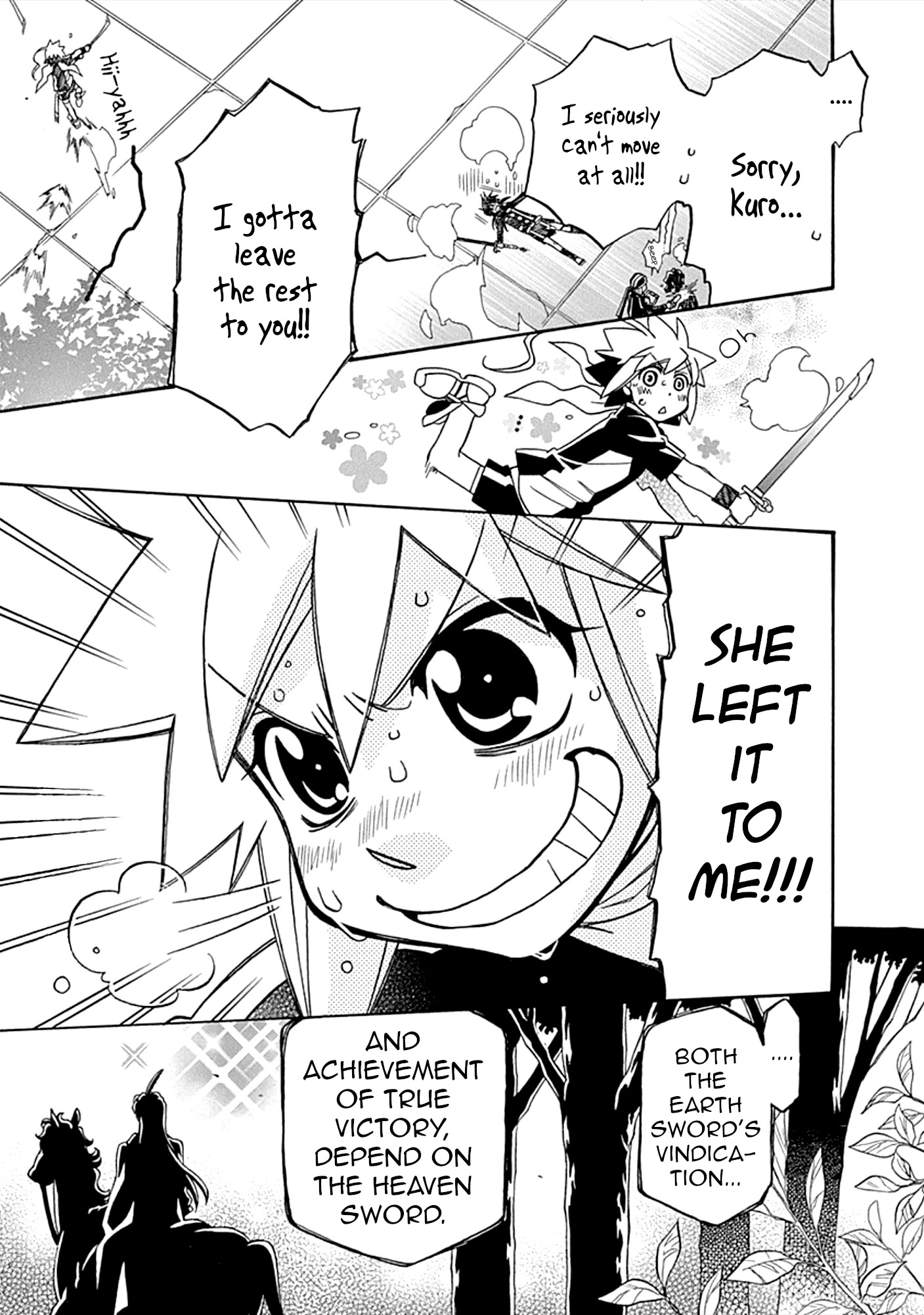 Hayate X Blade Chapter 105 #23