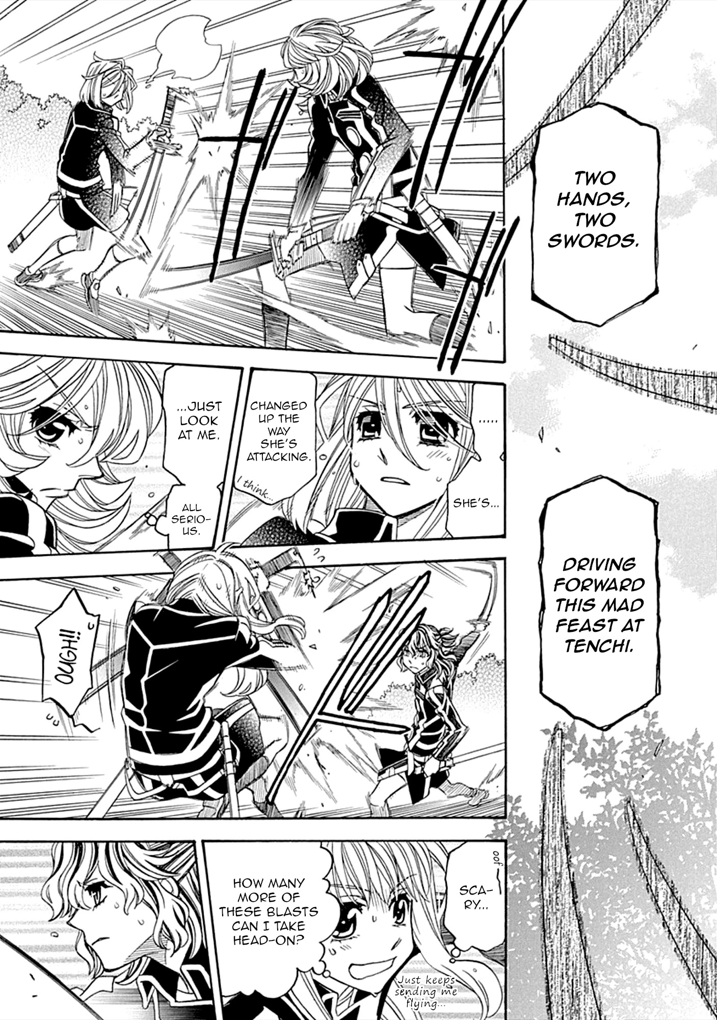 Hayate X Blade Chapter 105 #29