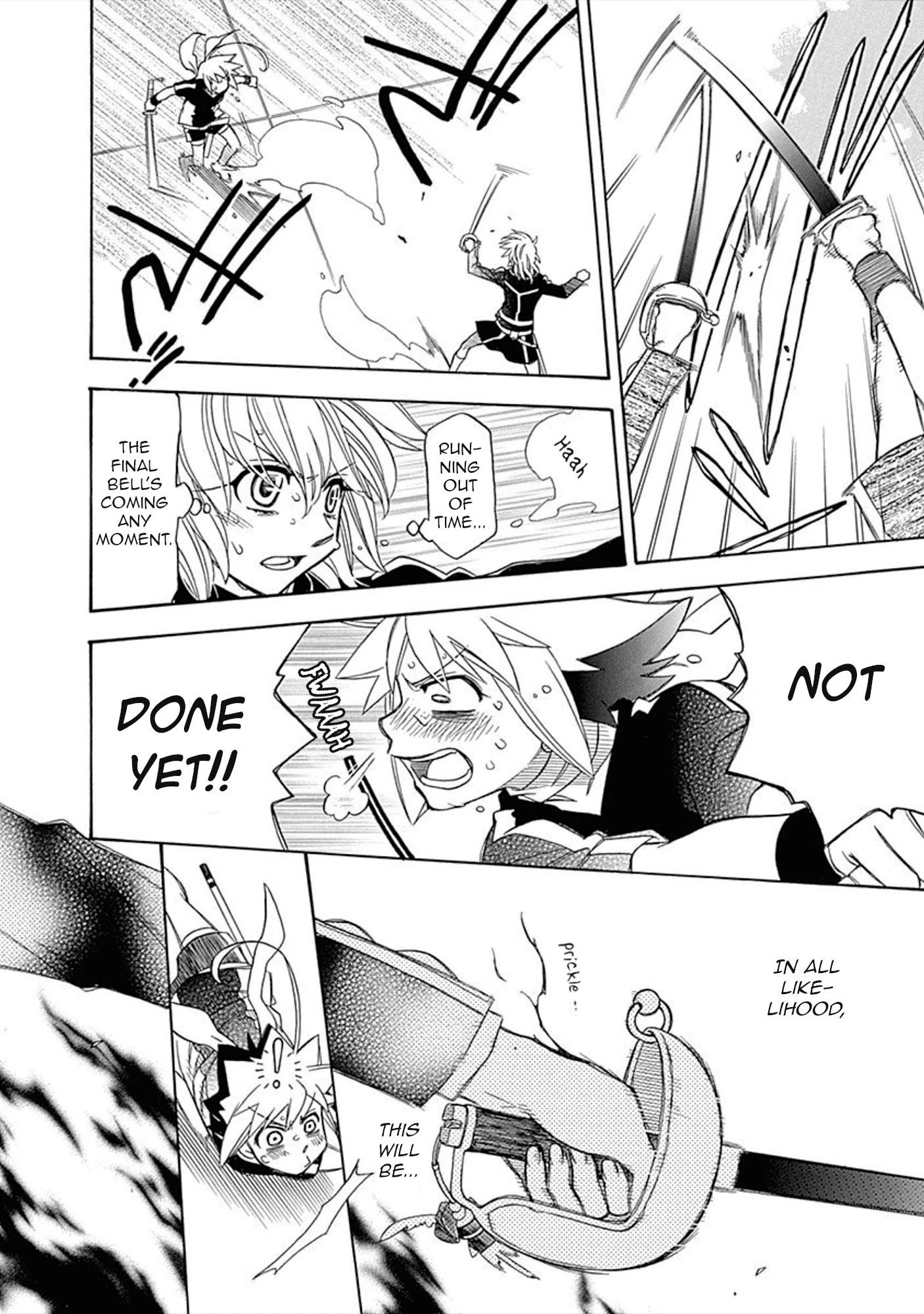 Hayate X Blade Chapter 106 #4