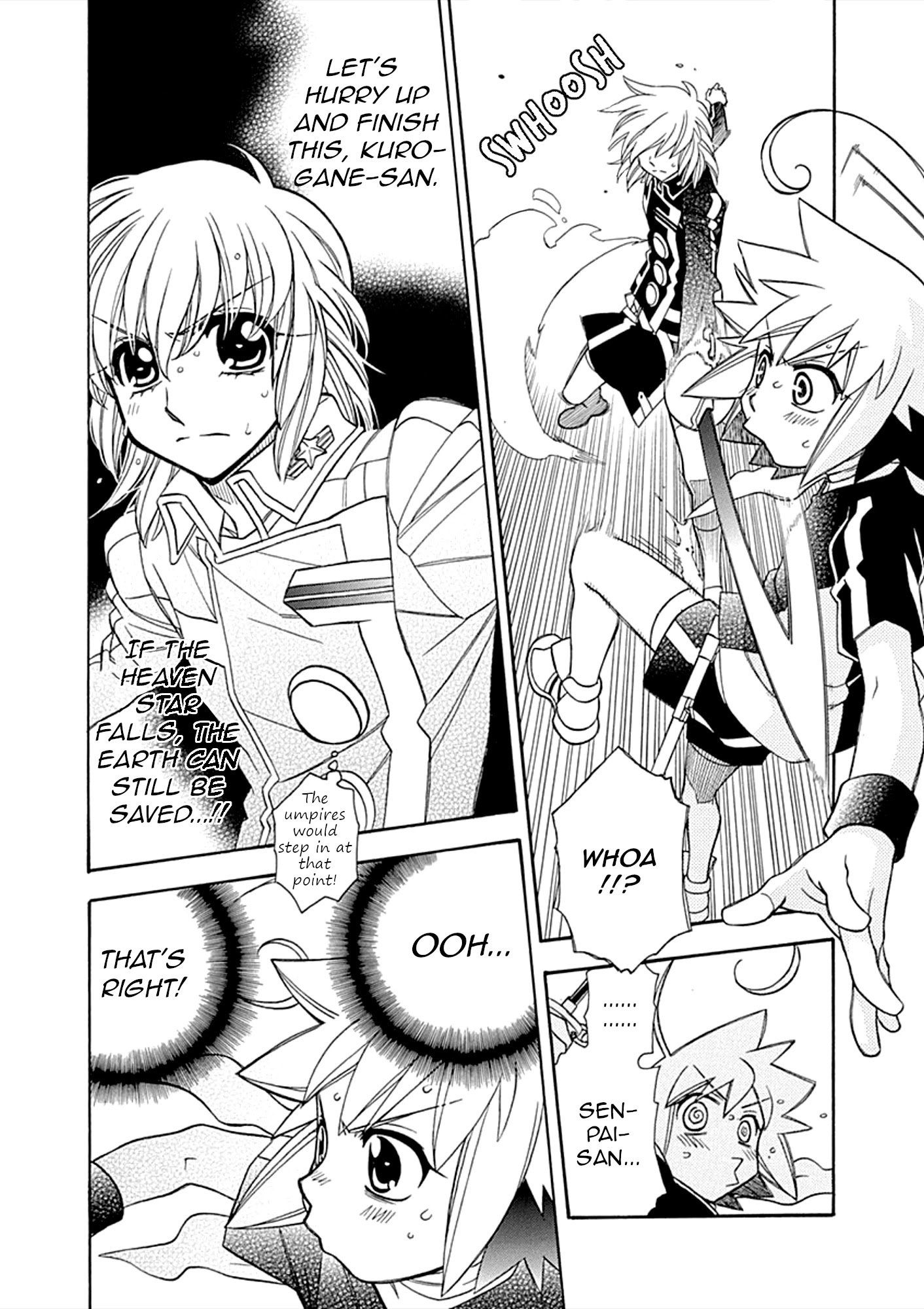 Hayate X Blade Chapter 104 #16