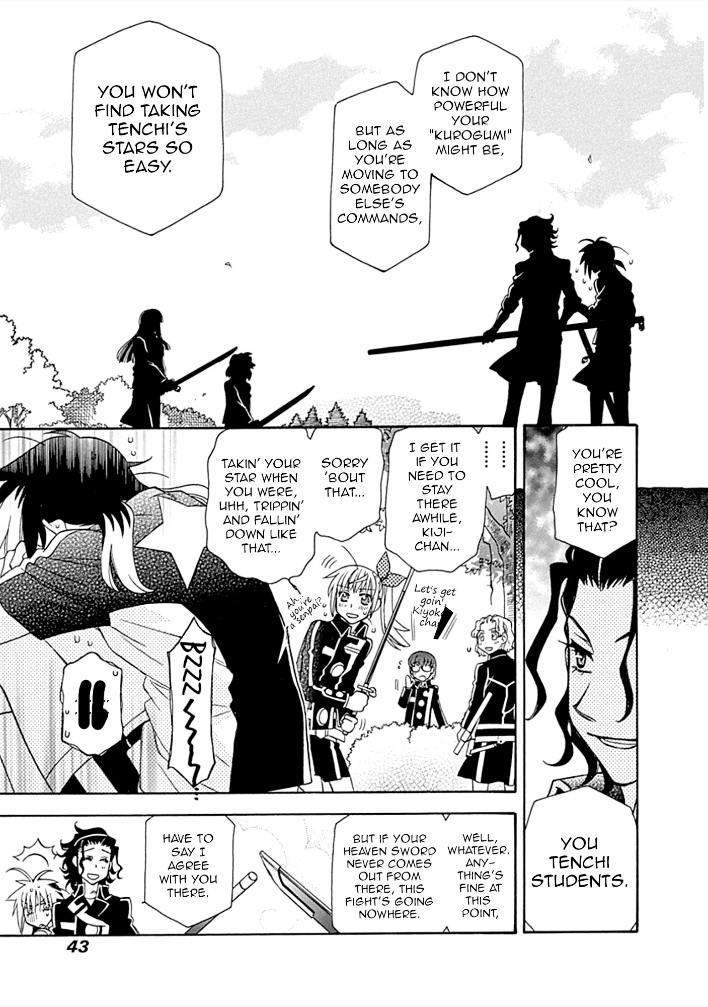 Hayate X Blade Chapter 103 #11