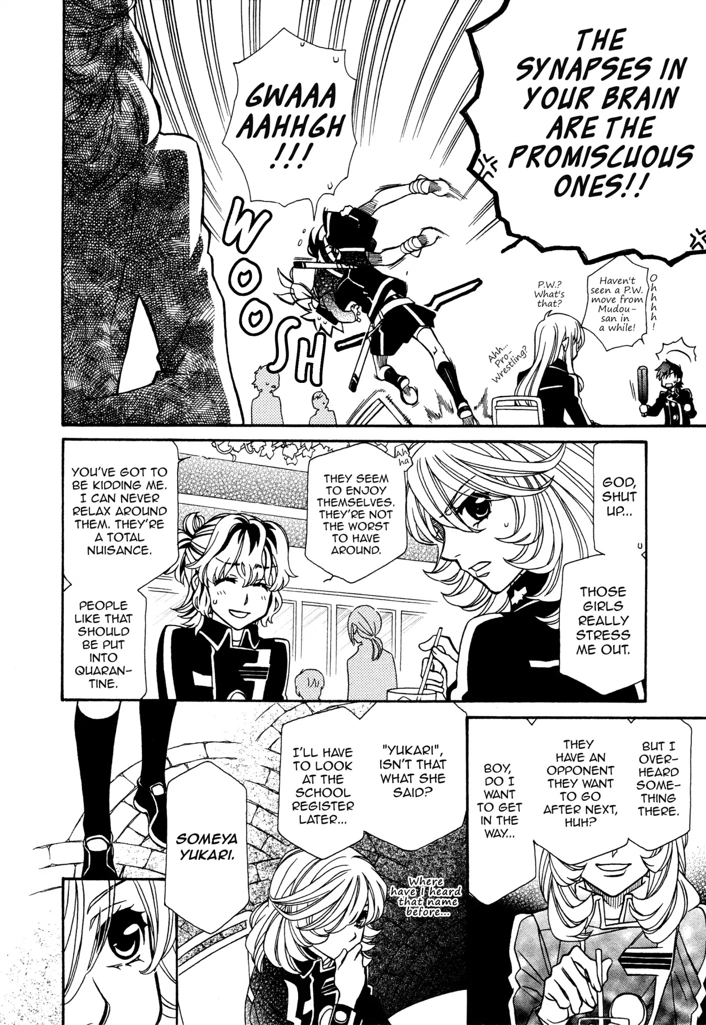 Hayate X Blade Chapter 96 #8