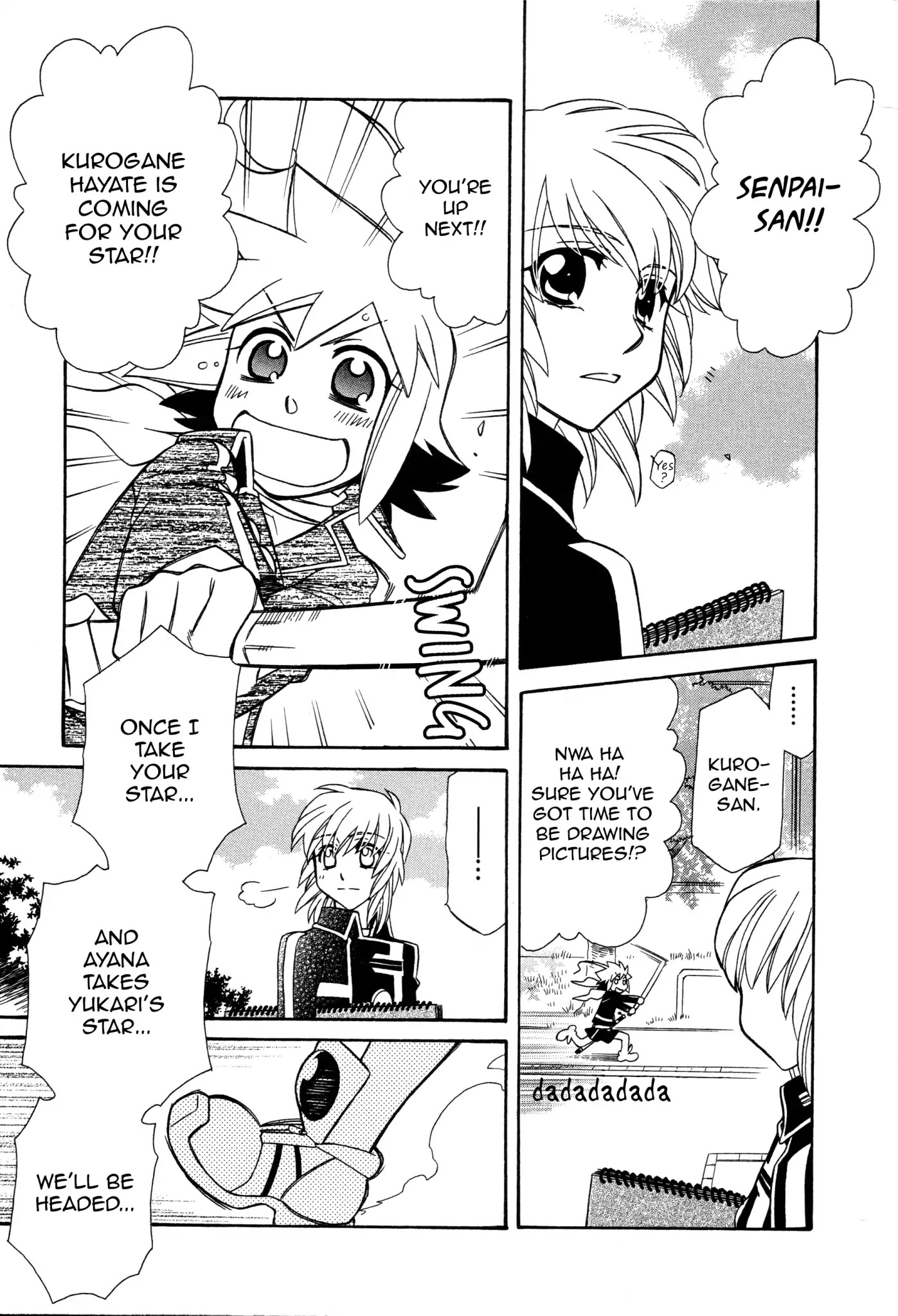 Hayate X Blade Chapter 96 #29