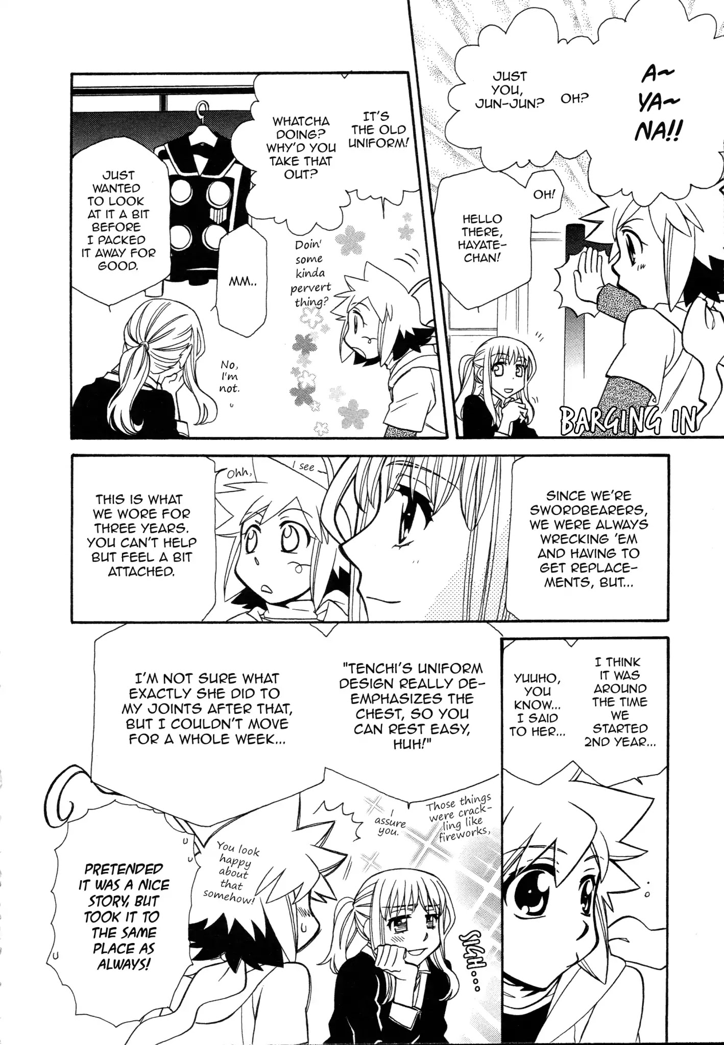 Hayate X Blade Chapter 96 #35