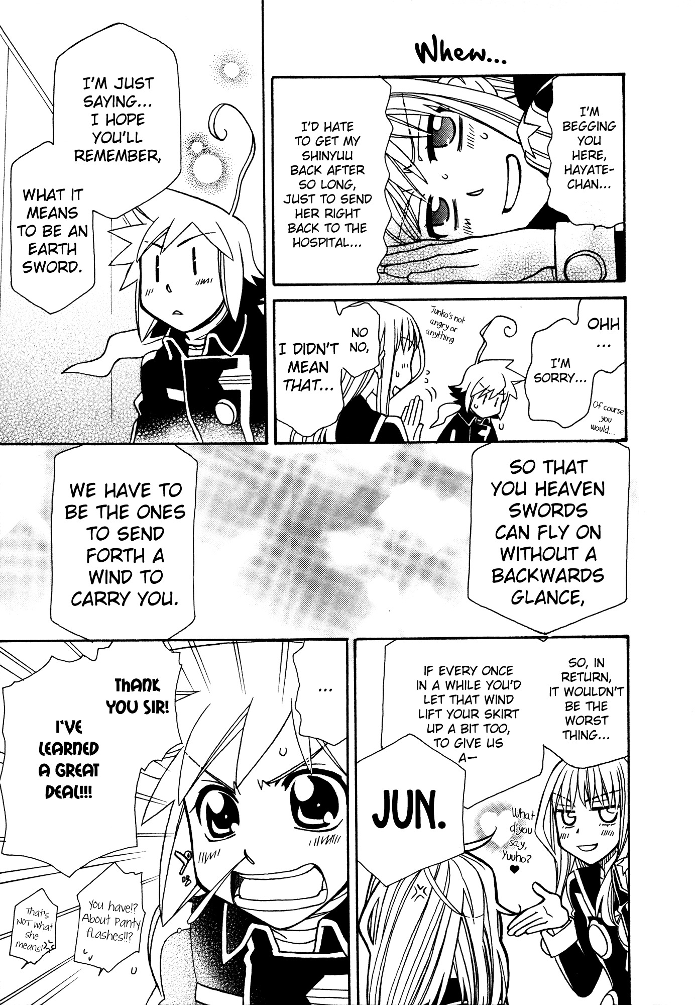 Hayate X Blade Chapter 89 #24