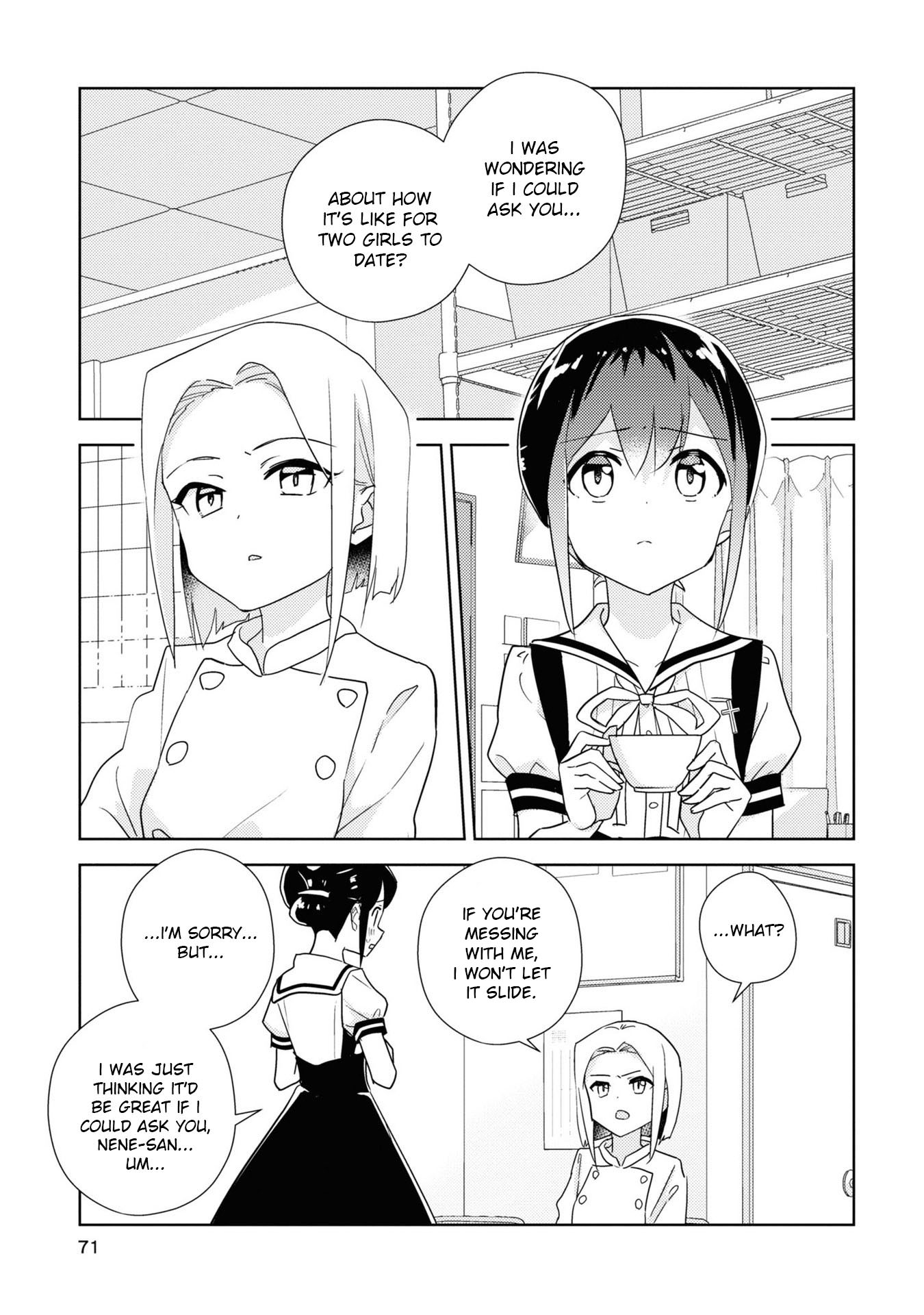 Watashi No Yuri Wa Oshigoto Desu! Chapter 54 #3