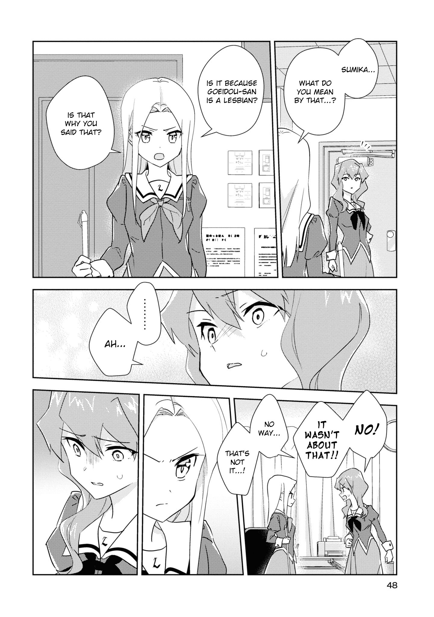 Watashi No Yuri Wa Oshigoto Desu! Chapter 48 #18