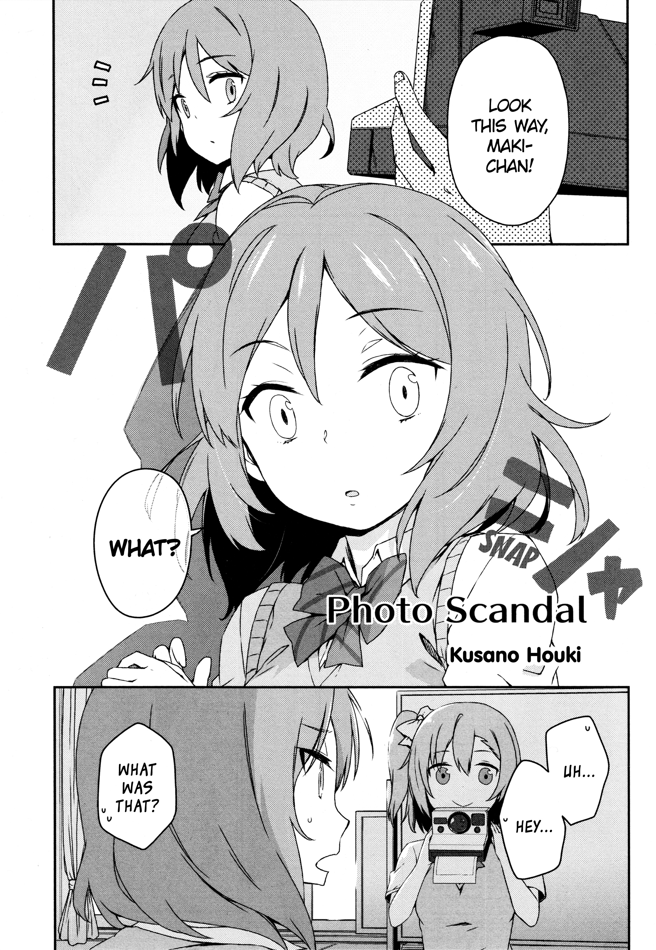 Love Live! Comic Anthology Μ's Sweet Memories Chapter 5 #1