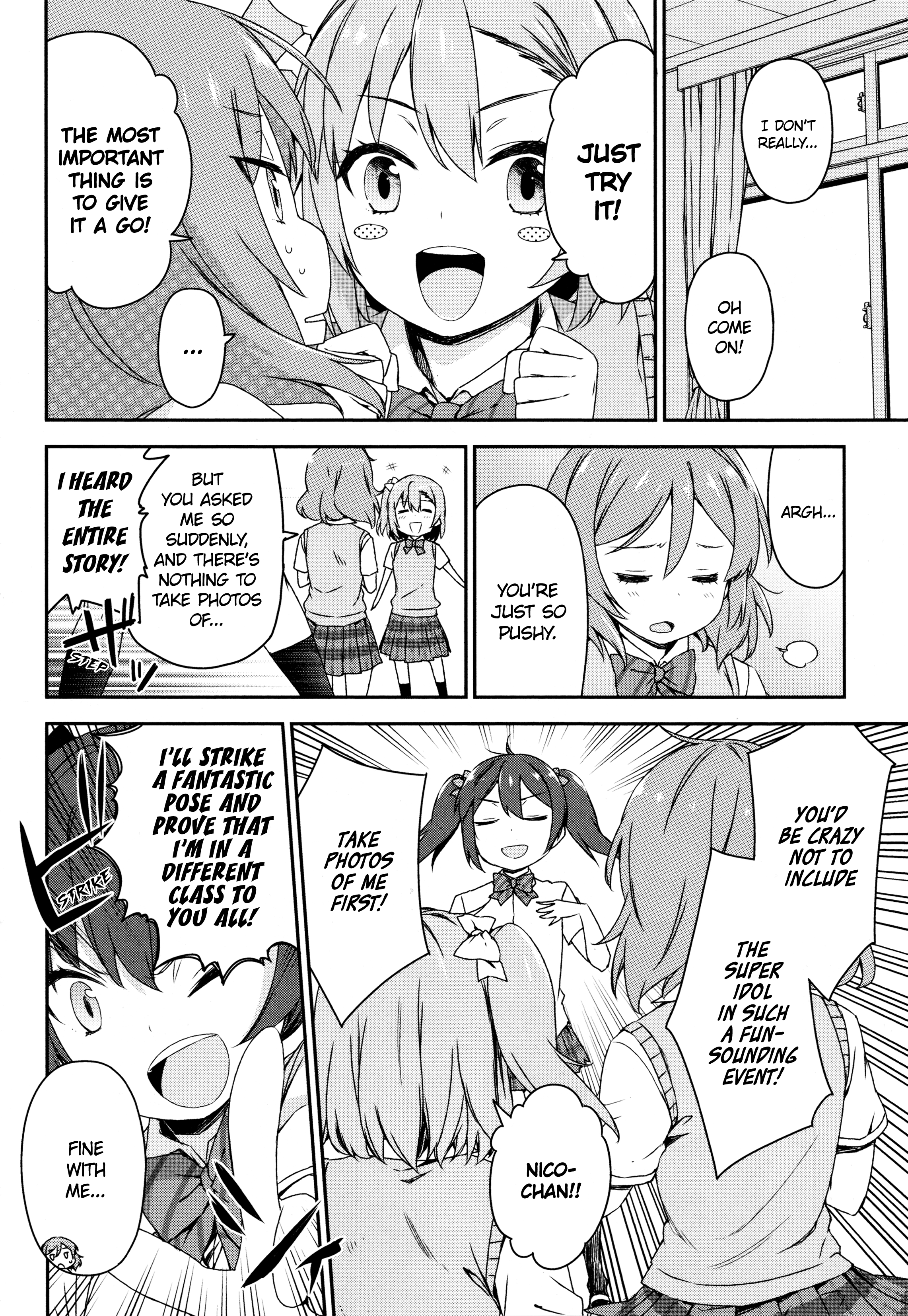 Love Live! Comic Anthology Μ's Sweet Memories Chapter 5 #4