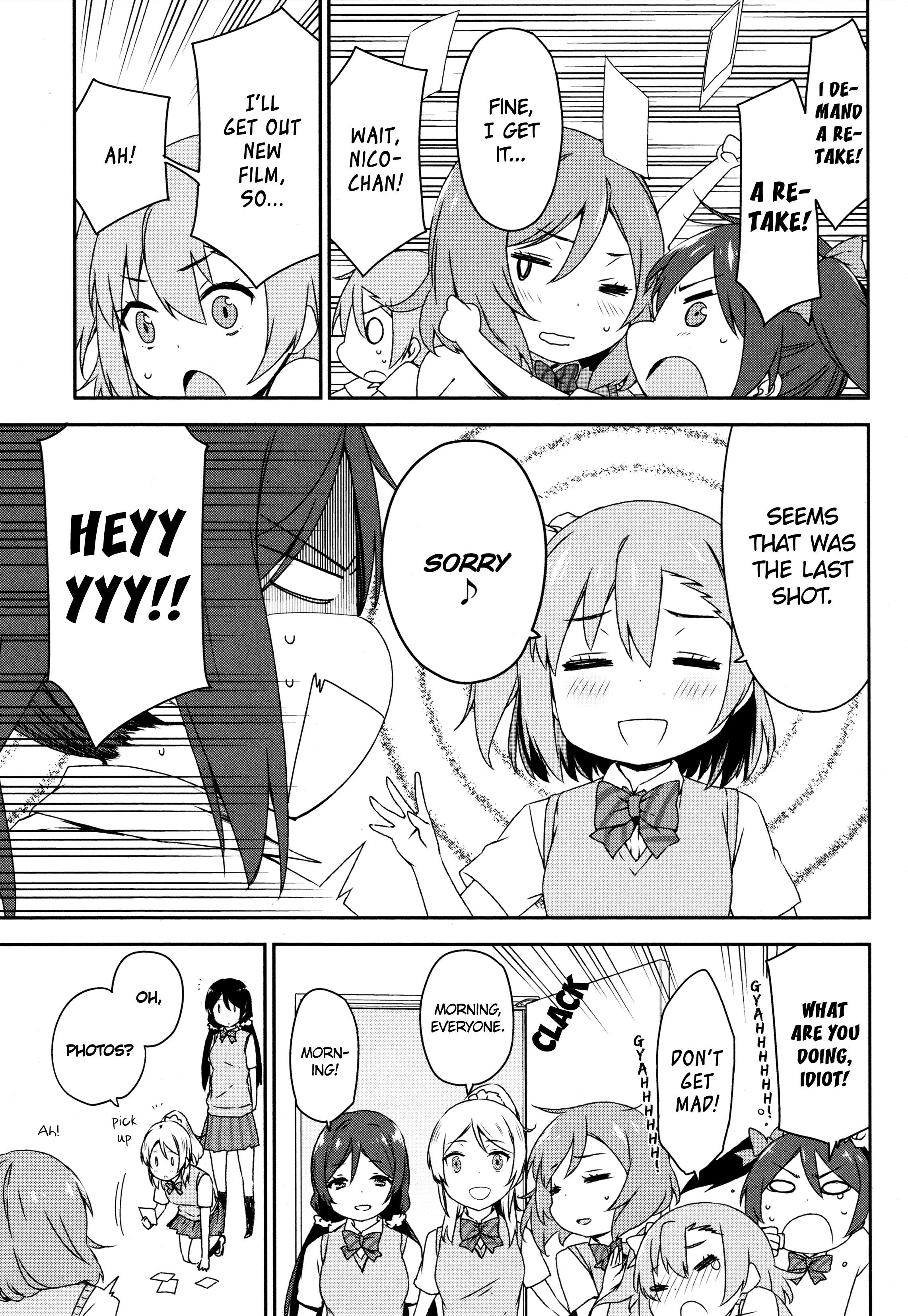 Love Live! Comic Anthology Μ's Sweet Memories Chapter 5 #7