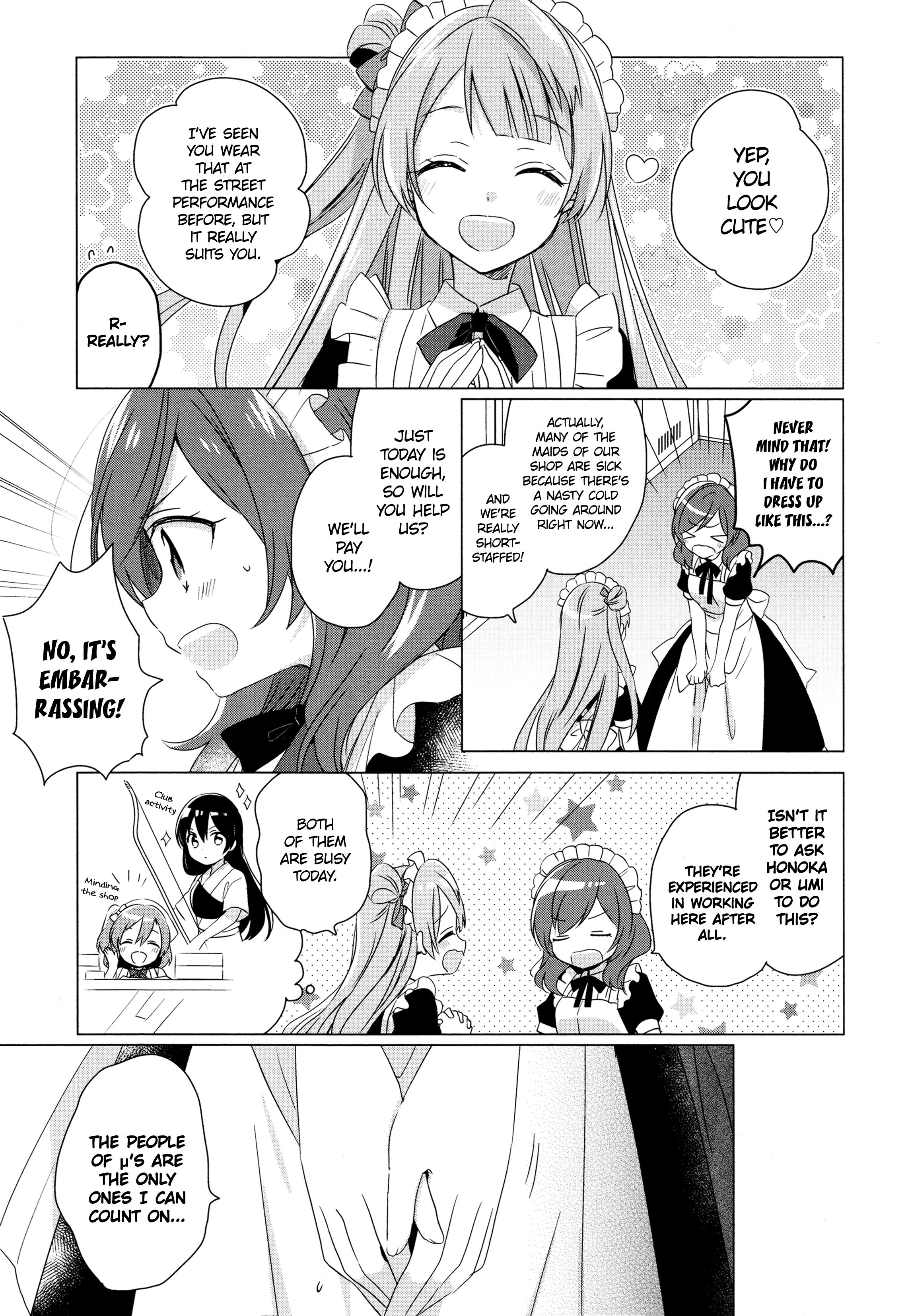 Love Live! Comic Anthology Μ's Sweet Memories Chapter 2 #3