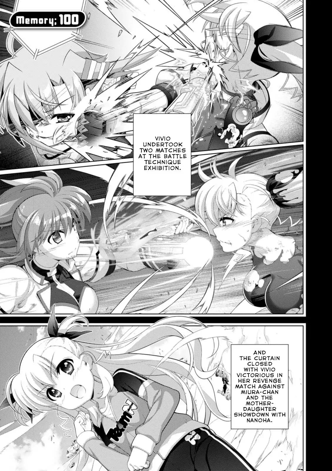 Mahou Shoujo Lyrical Nanoha Vivid Chapter 100 #1