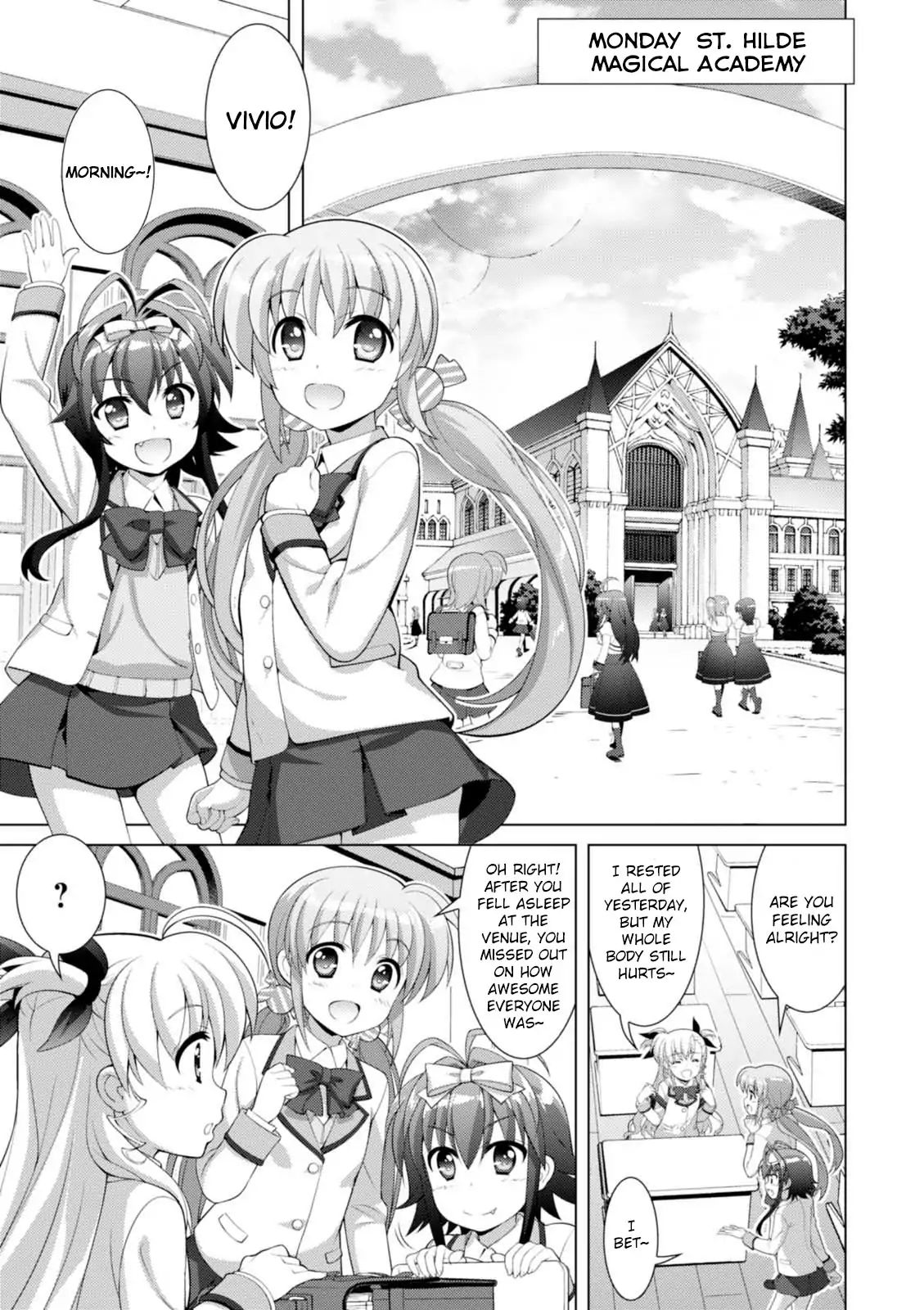 Mahou Shoujo Lyrical Nanoha Vivid Chapter 100 #9