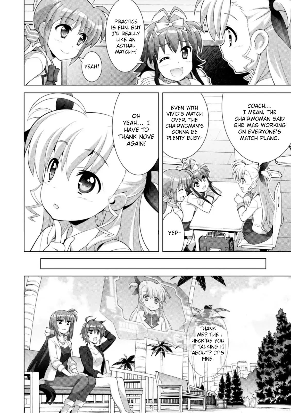 Mahou Shoujo Lyrical Nanoha Vivid Chapter 100 #12