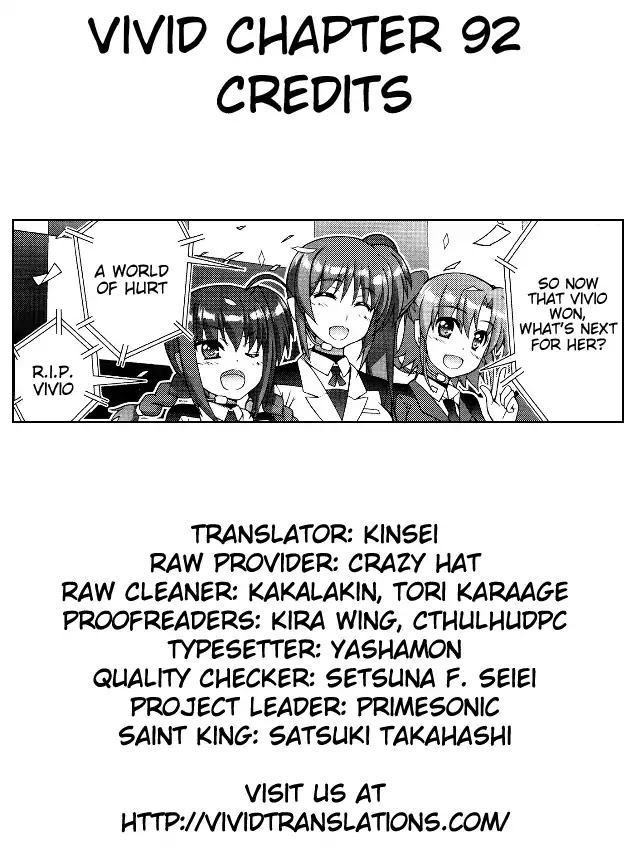 Mahou Shoujo Lyrical Nanoha Vivid Chapter 92 #31