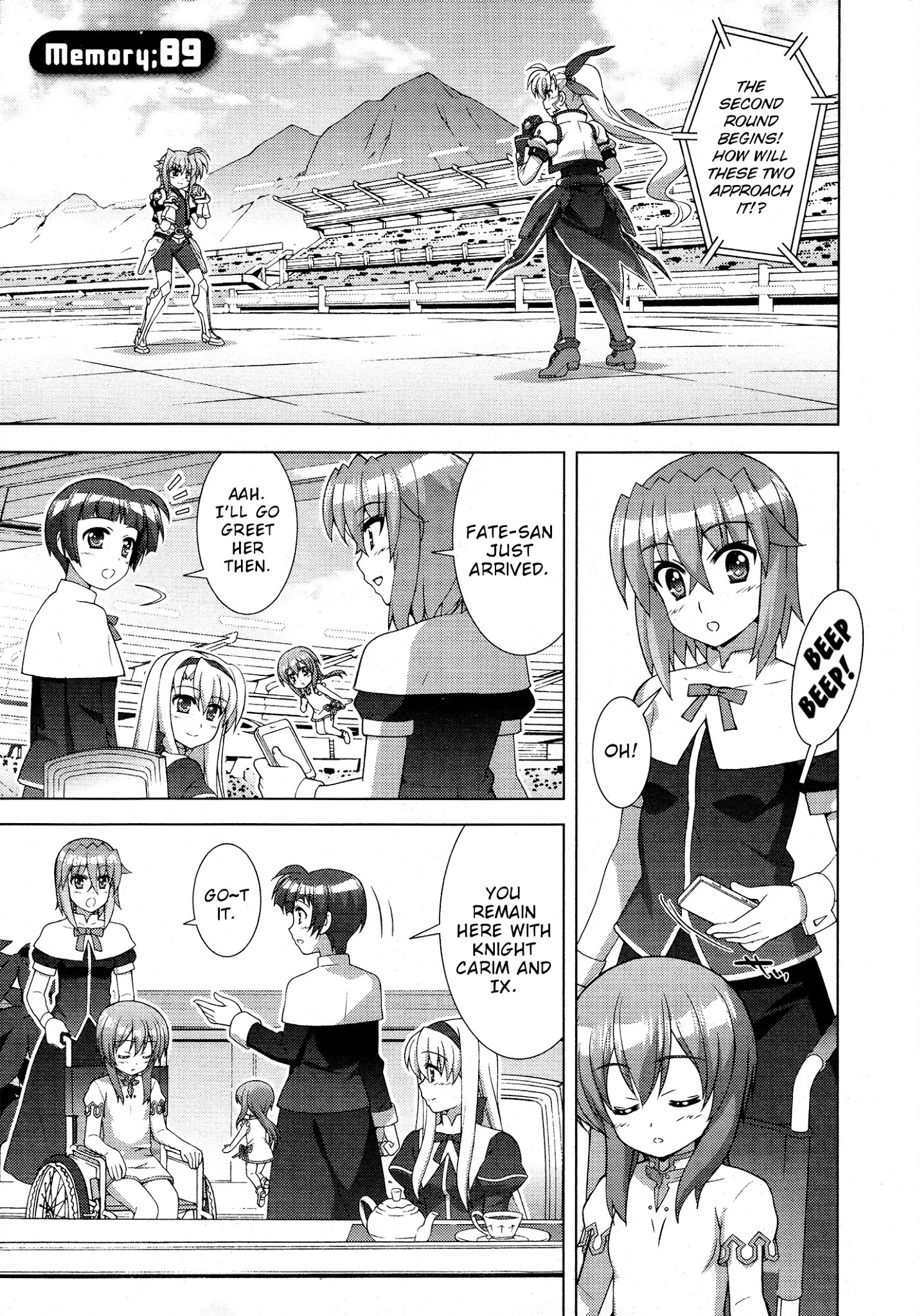 Mahou Shoujo Lyrical Nanoha Vivid Chapter 89 #1