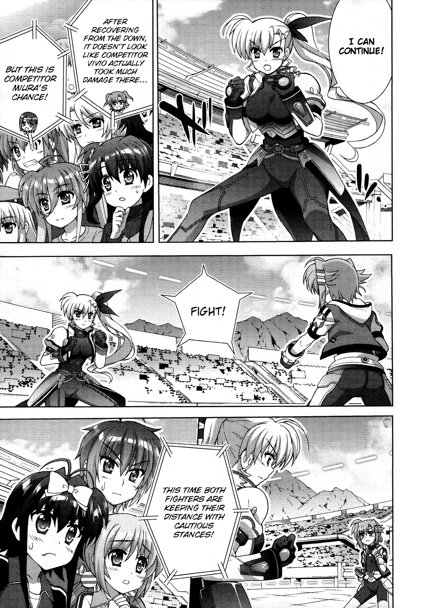 Mahou Shoujo Lyrical Nanoha Vivid Chapter 87 #14