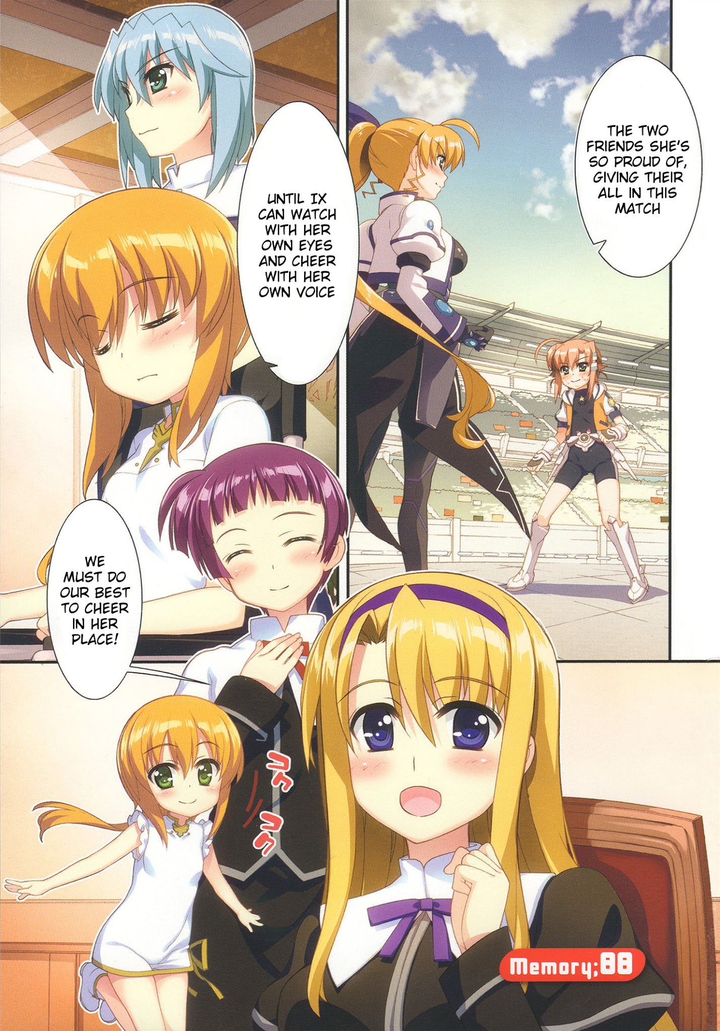 Mahou Shoujo Lyrical Nanoha Vivid Chapter 88 #1