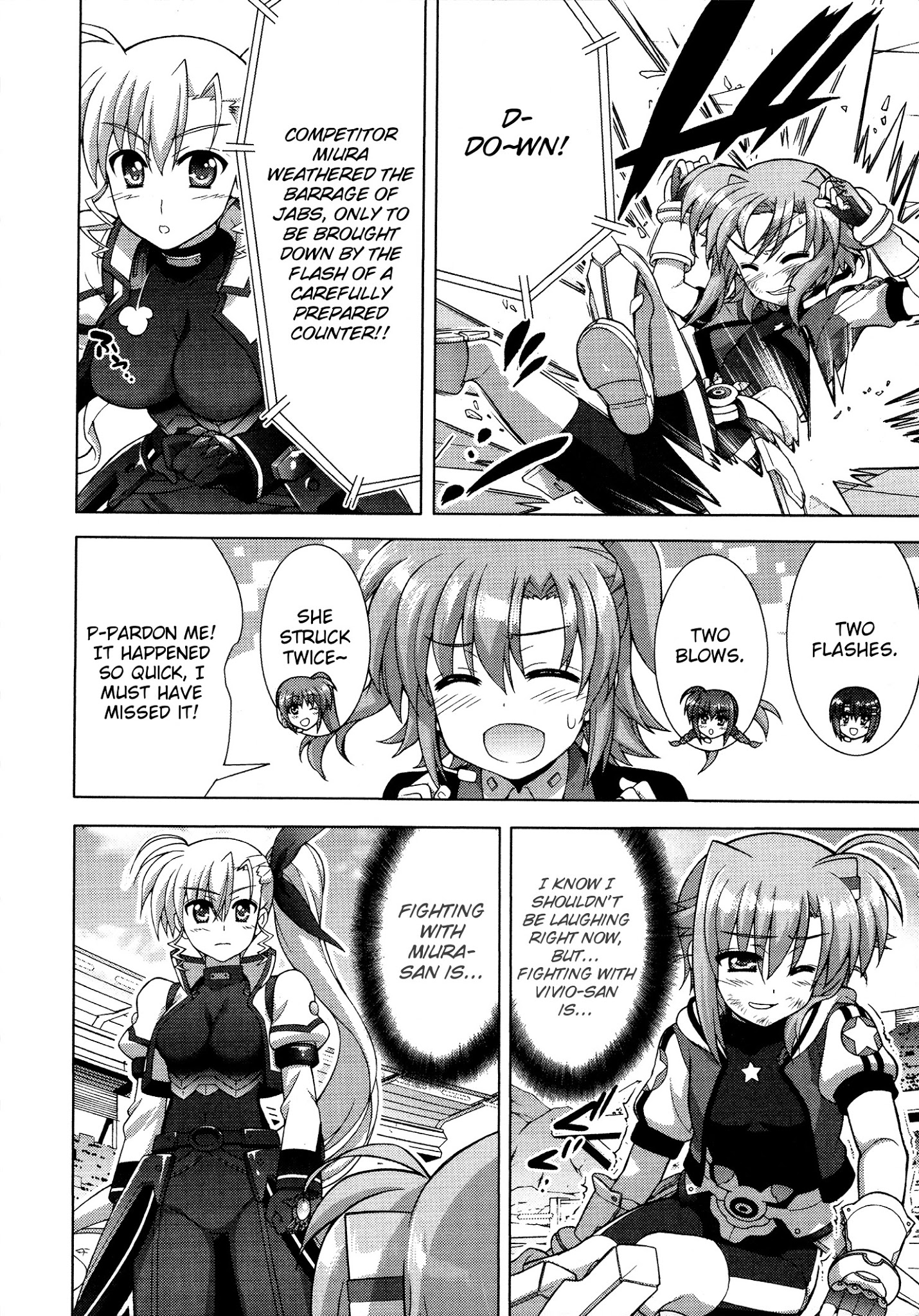 Mahou Shoujo Lyrical Nanoha Vivid Chapter 87 #25