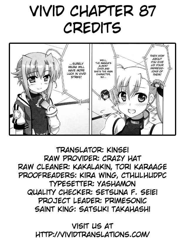 Mahou Shoujo Lyrical Nanoha Vivid Chapter 87 #29