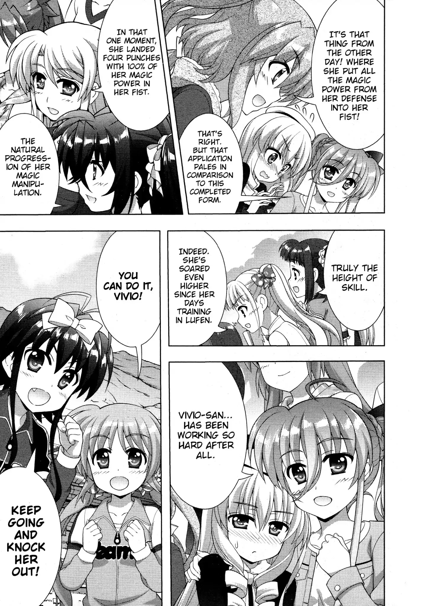 Mahou Shoujo Lyrical Nanoha Vivid Chapter 90 #25