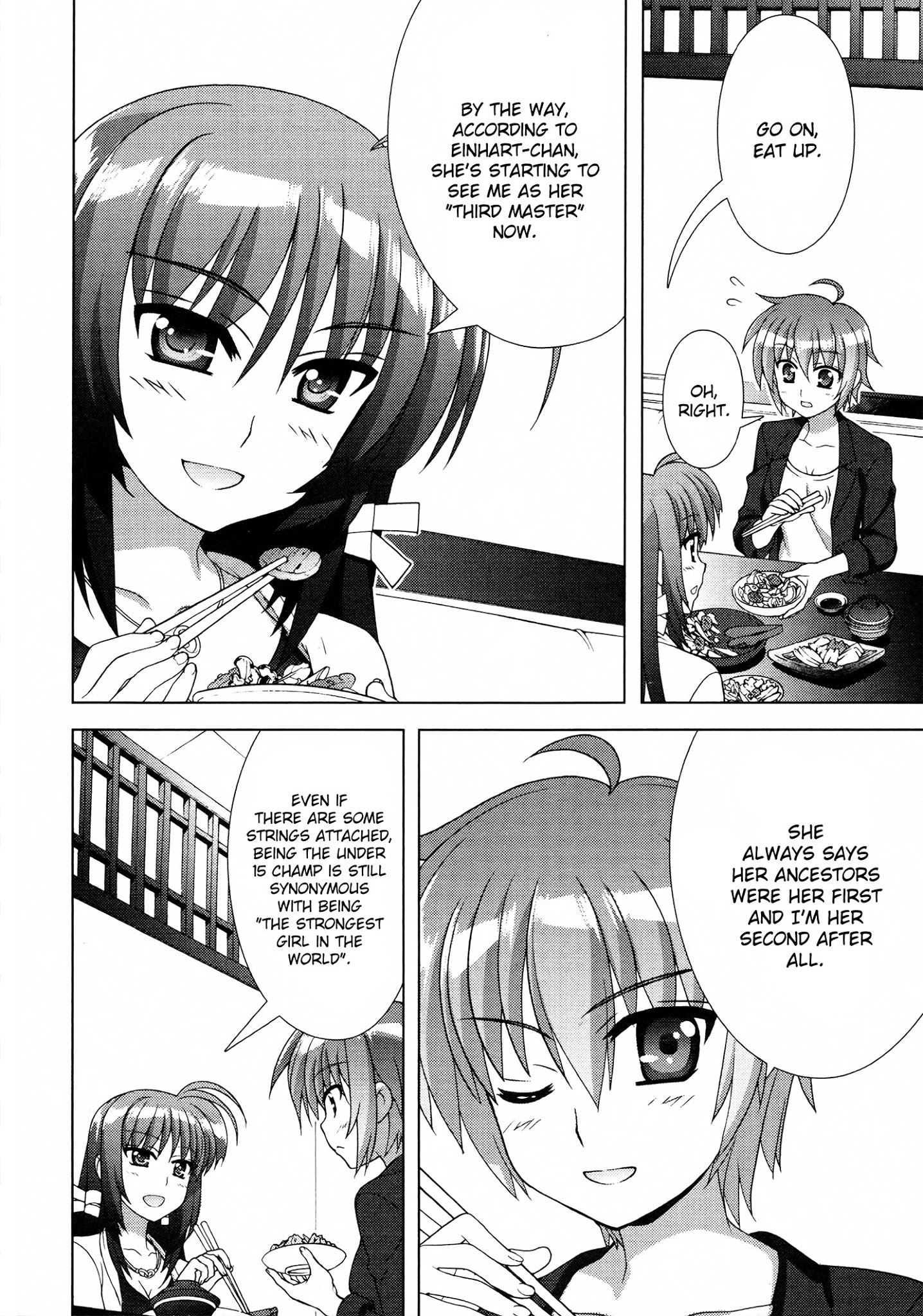 Mahou Shoujo Lyrical Nanoha Vivid Chapter 84 #8