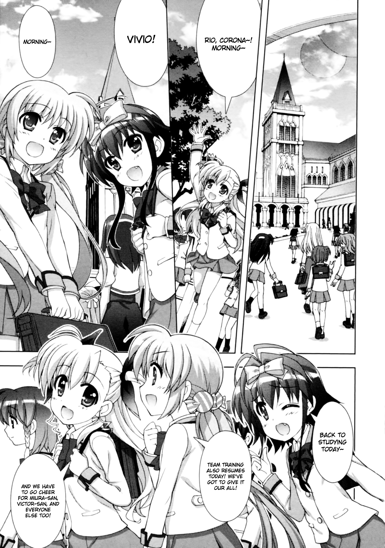 Mahou Shoujo Lyrical Nanoha Vivid Chapter 67 #5