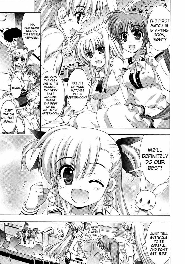 Mahou Shoujo Lyrical Nanoha Vivid Chapter 23 #23