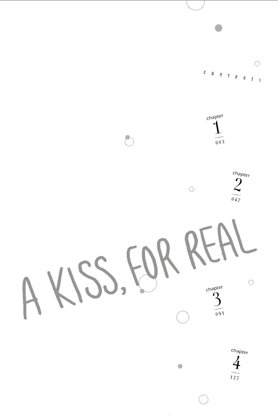 A Kiss, For Real Chapter 1 #4