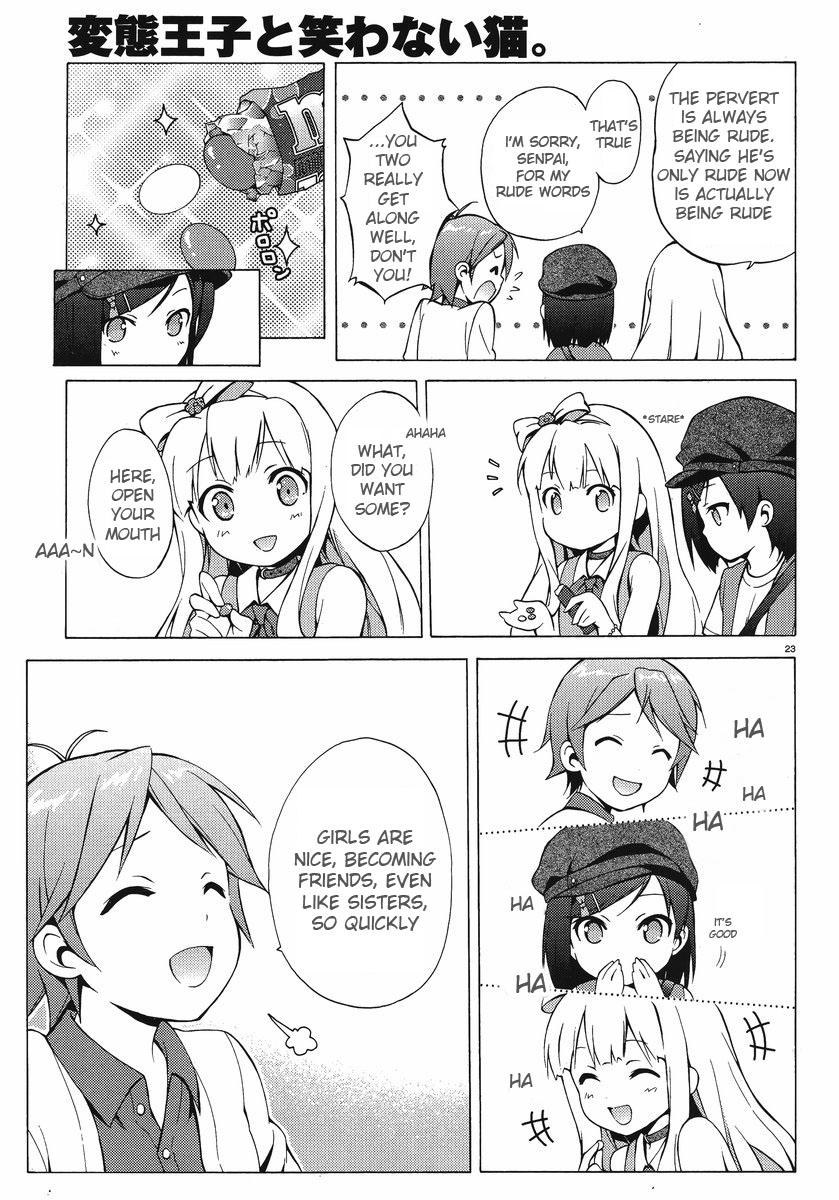 Hentai Ouji To Warawanai Neko. Nya! Chapter 6 #22