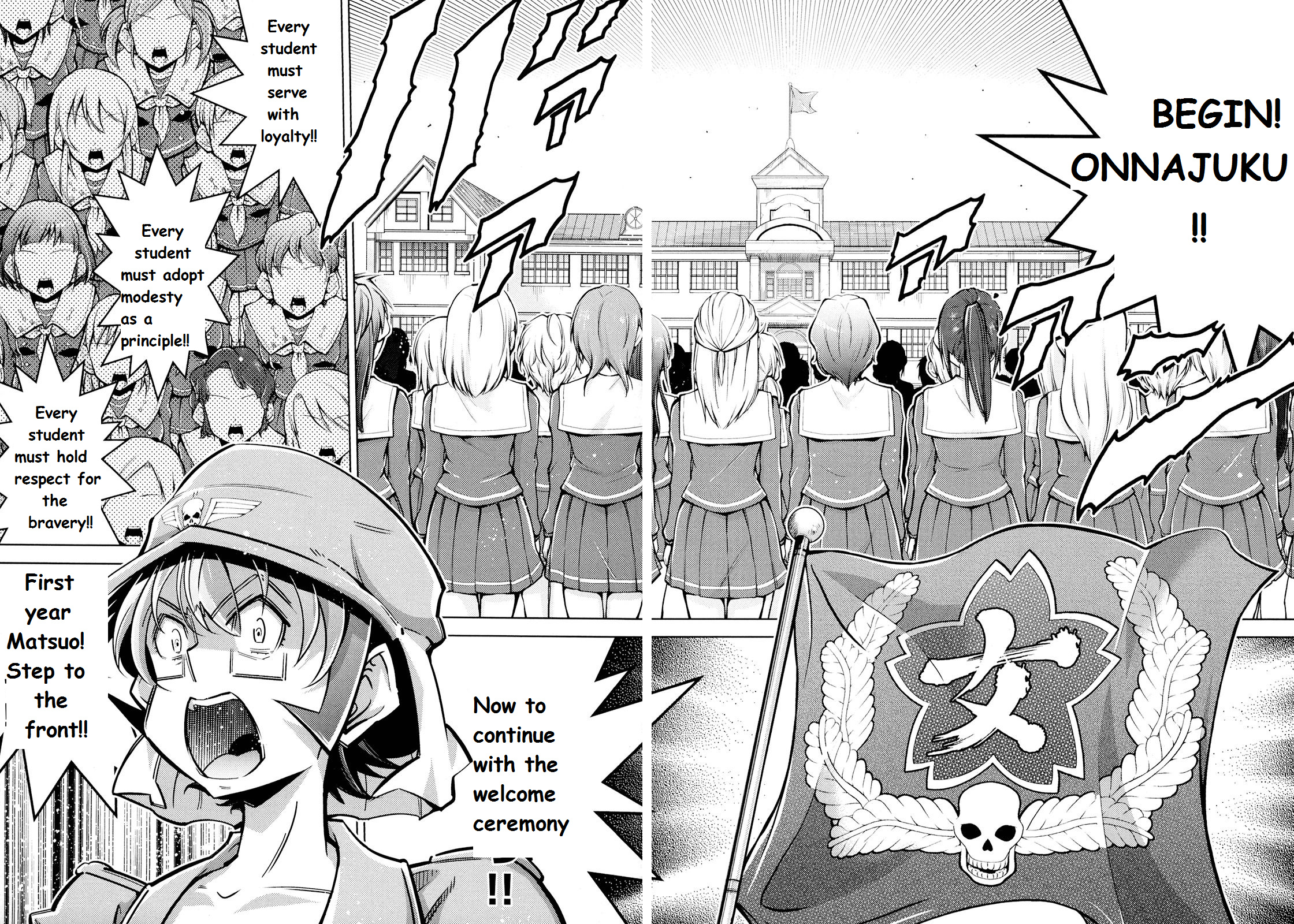 Otokojuku Side Story: Crimson!! Women's Private School Chapter 1 #11