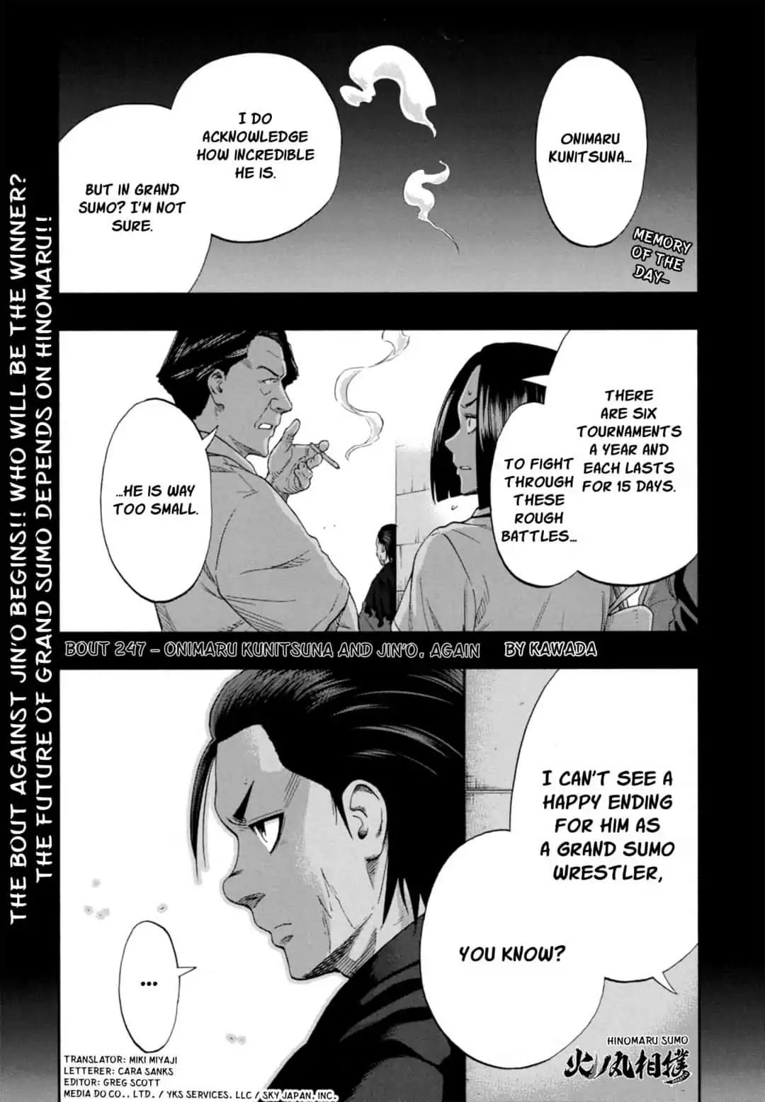 Hinomaru Zumou Chapter 247 #1