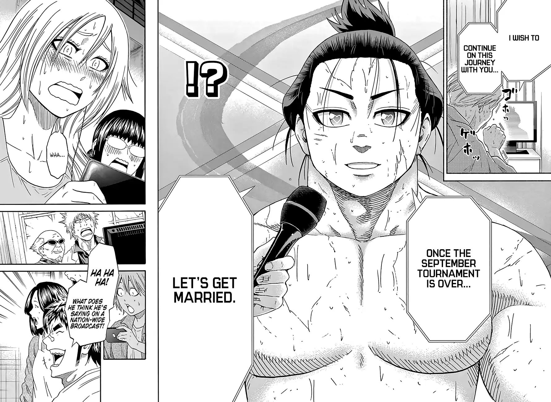 Hinomaru Zumou Chapter 218 #11