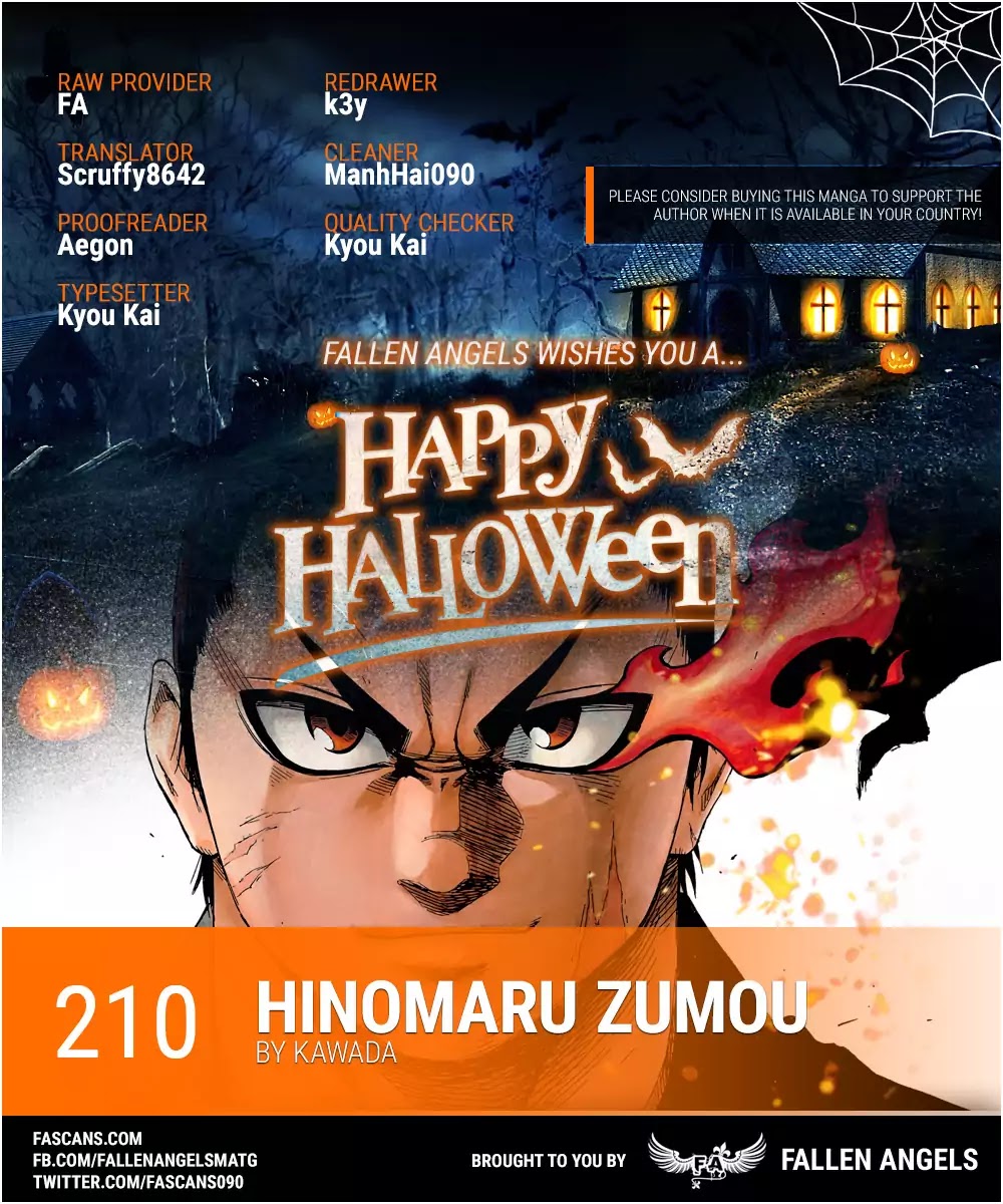 Hinomaru Zumou Chapter 210 #1