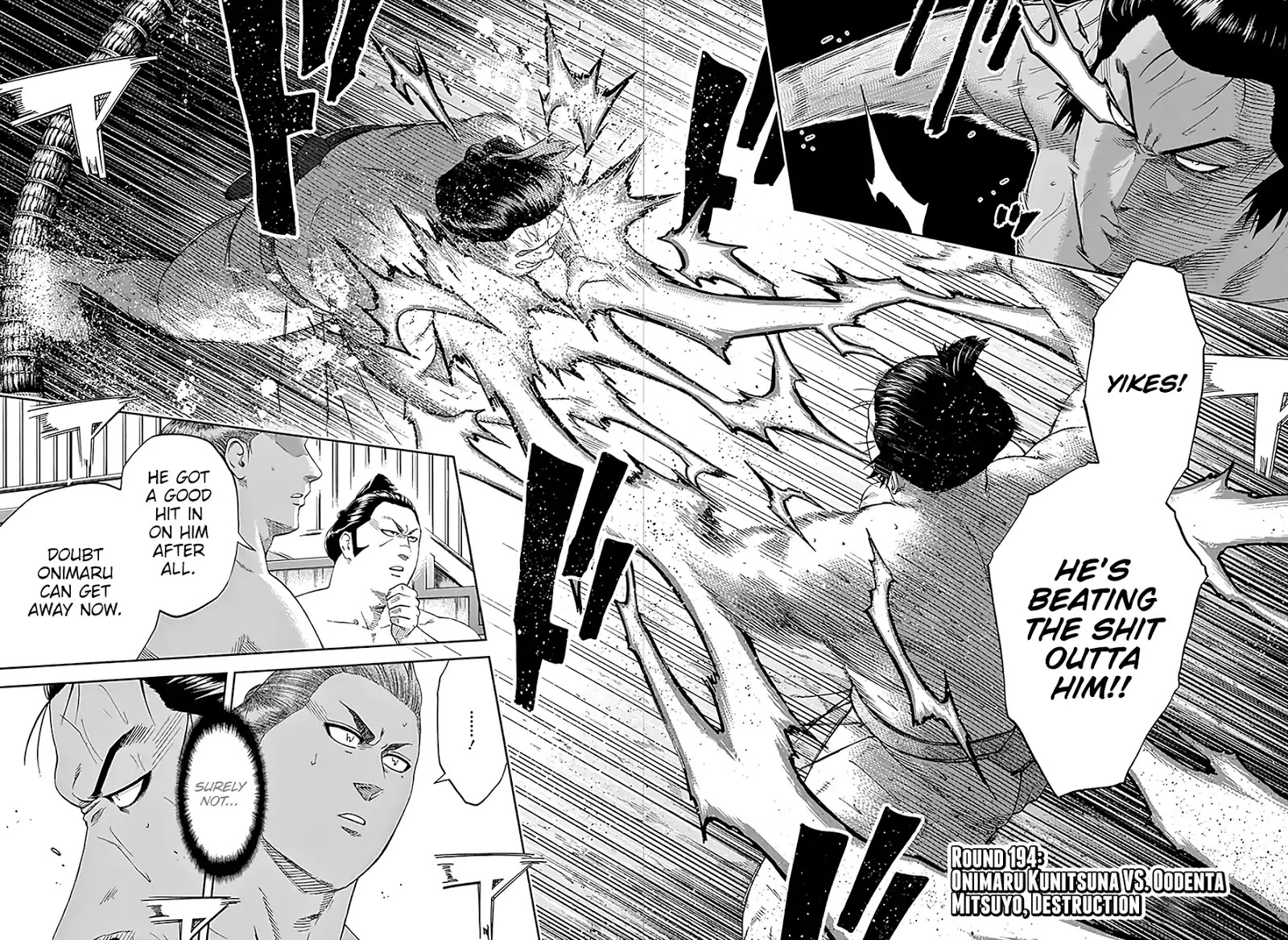 Hinomaru Zumou Chapter 194 #3