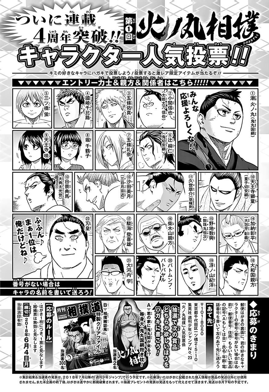 Hinomaru Zumou Chapter 191 #21