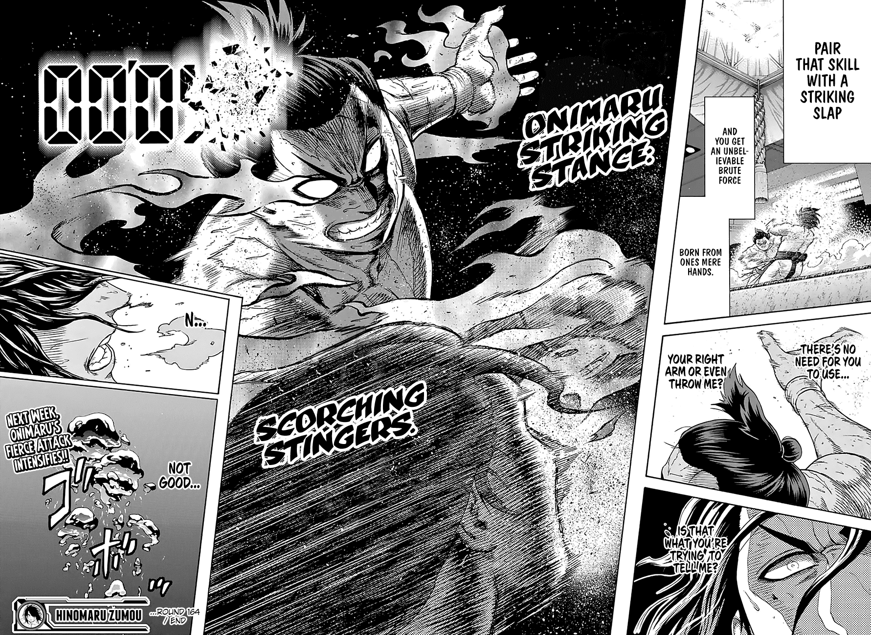 Hinomaru Zumou Chapter 164 #22