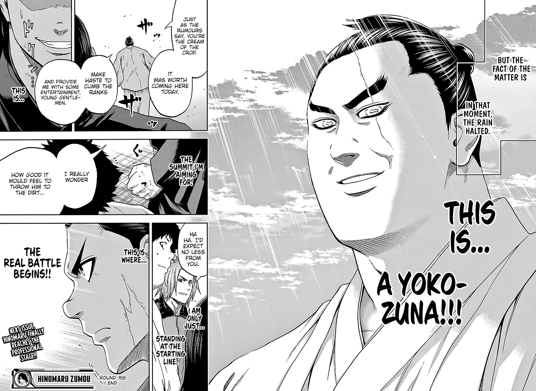 Hinomaru Zumou Chapter 158 #18